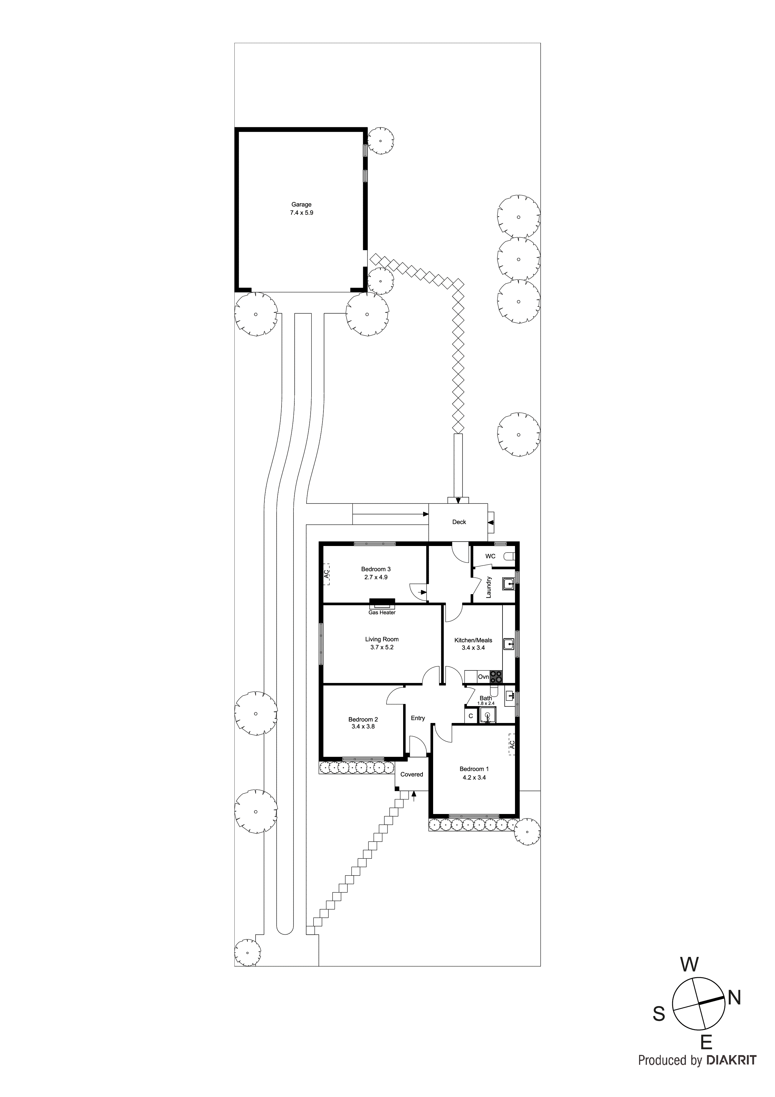 1 Golf View Road, Heatherton VIC 3202 - Floorplan