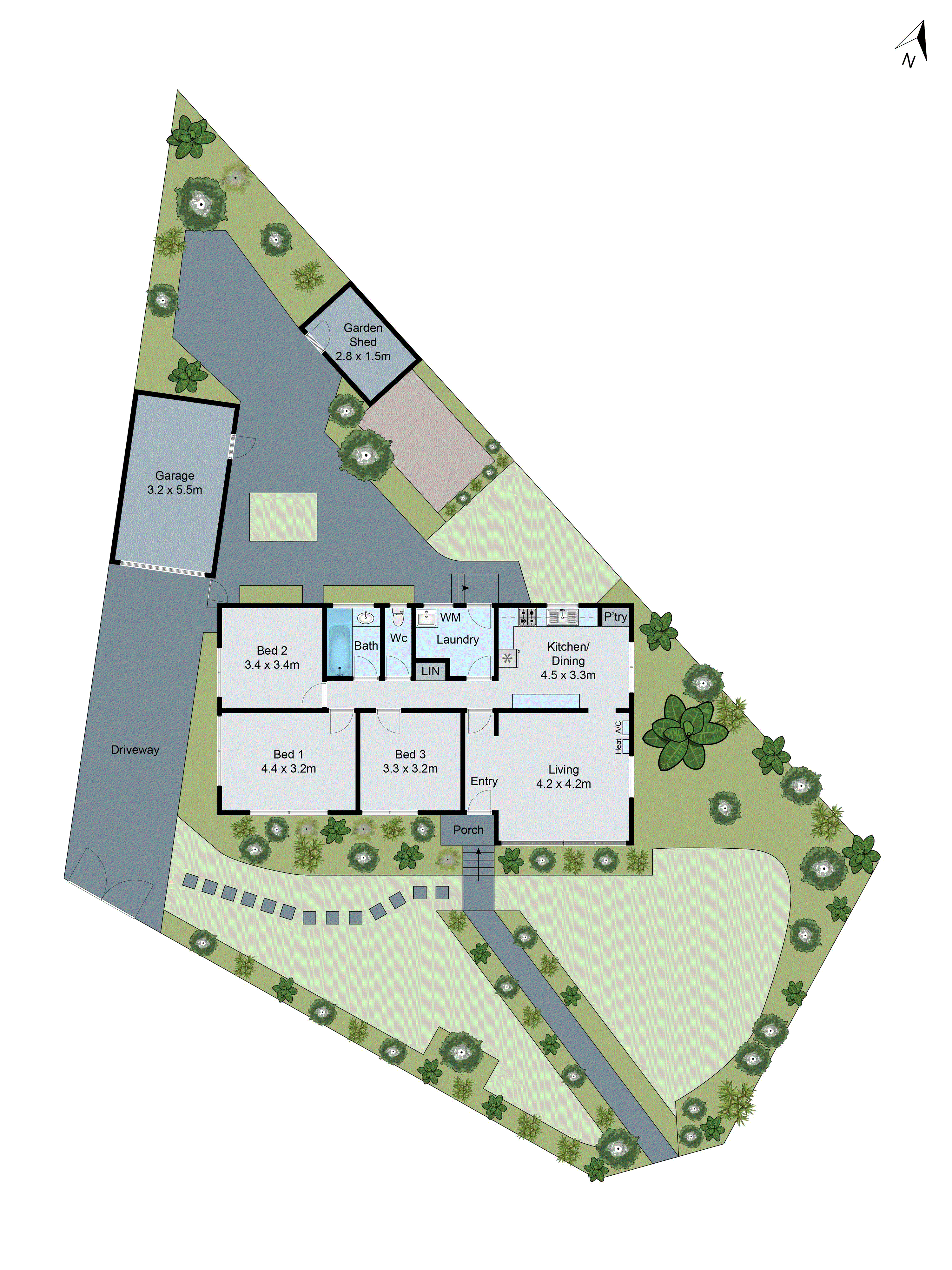 1 Goulburn Avenue, Corio VIC 3214 - Floorplan