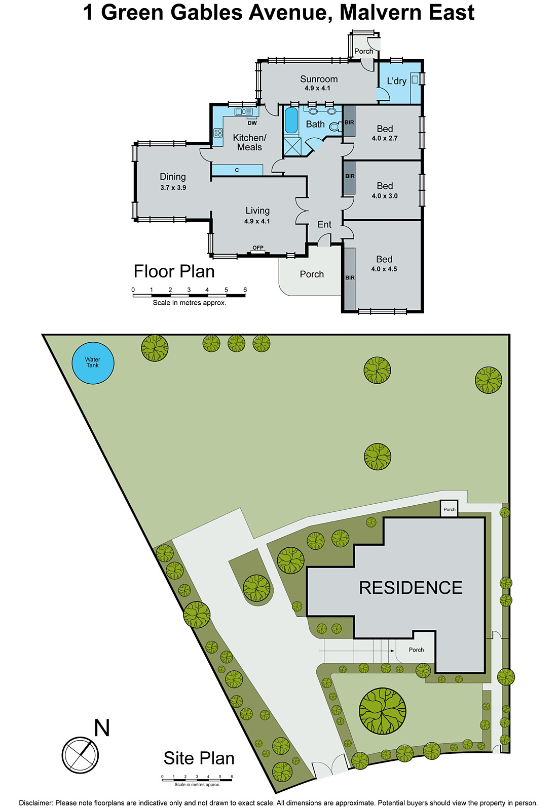 1 Green Gables Avenue, Malvern East VIC 3145 - Floorplan