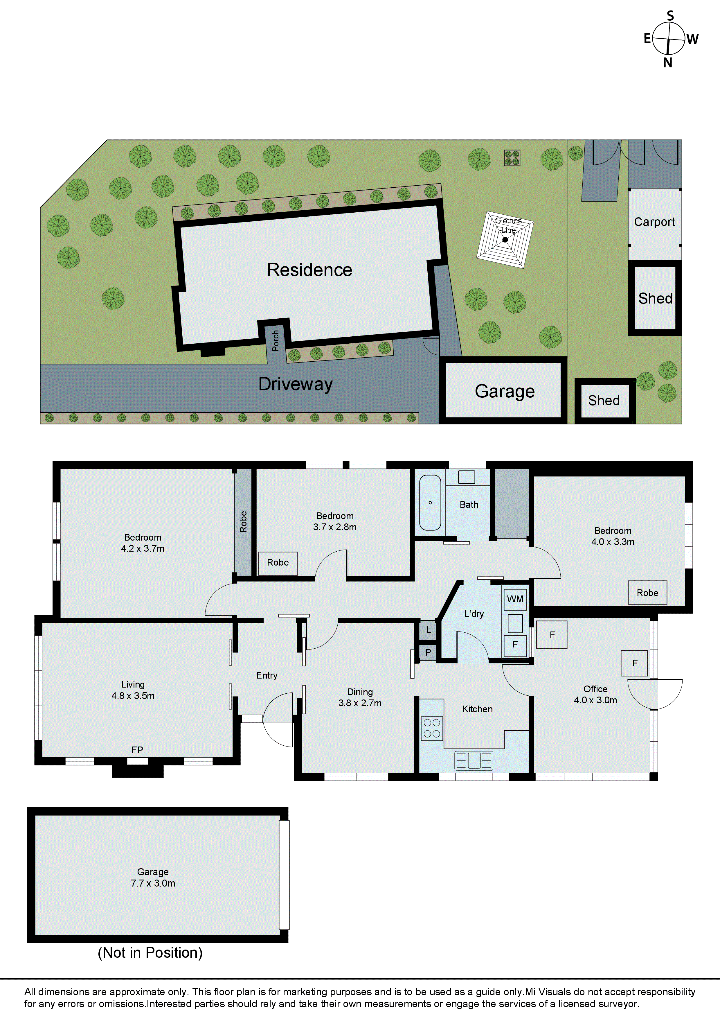 1 Hallow Street, Bentleigh East VIC 3165 - Floorplan