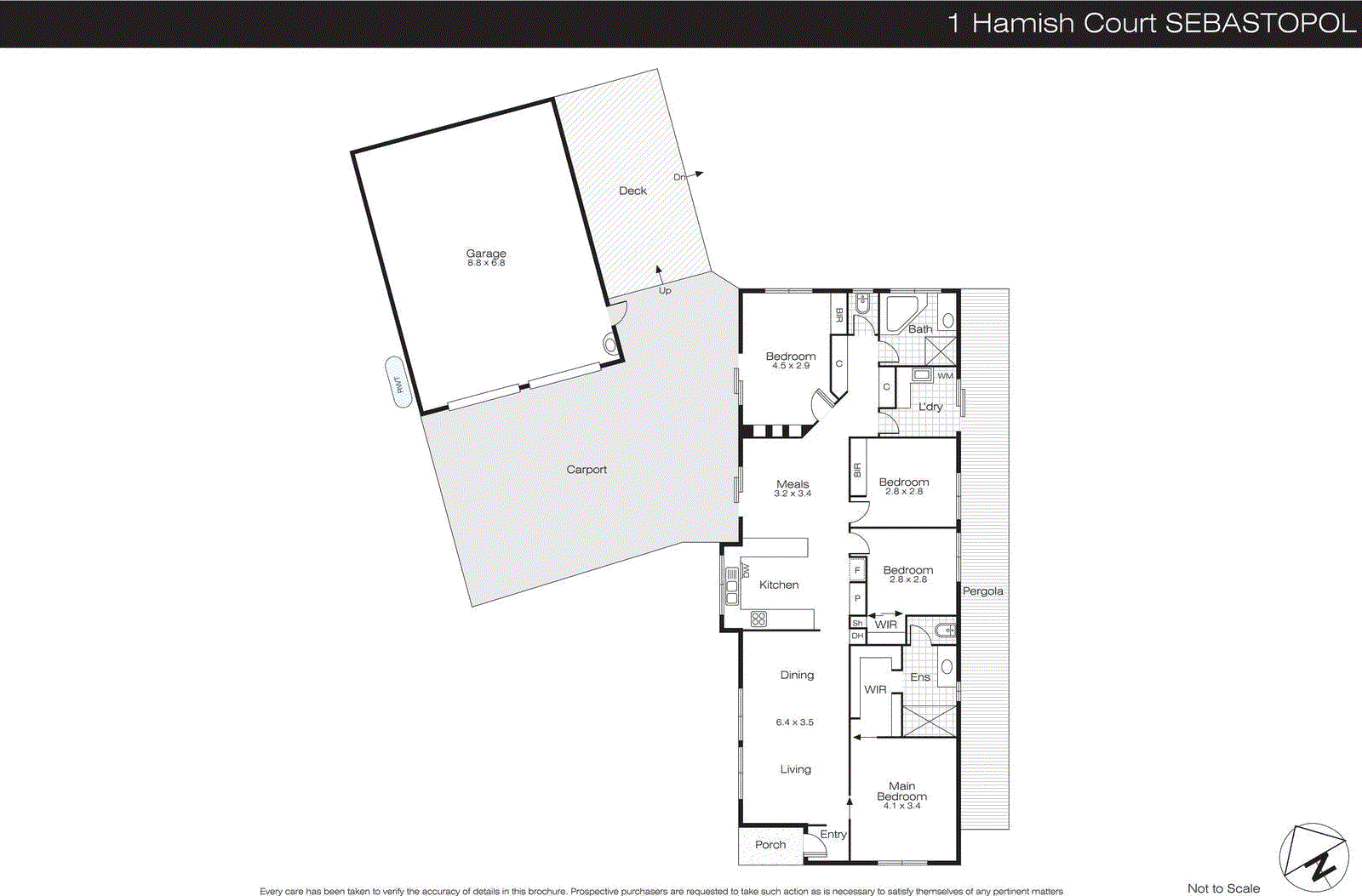 1 Hamish Court, Sebastopol VIC 3356 - Floorplan