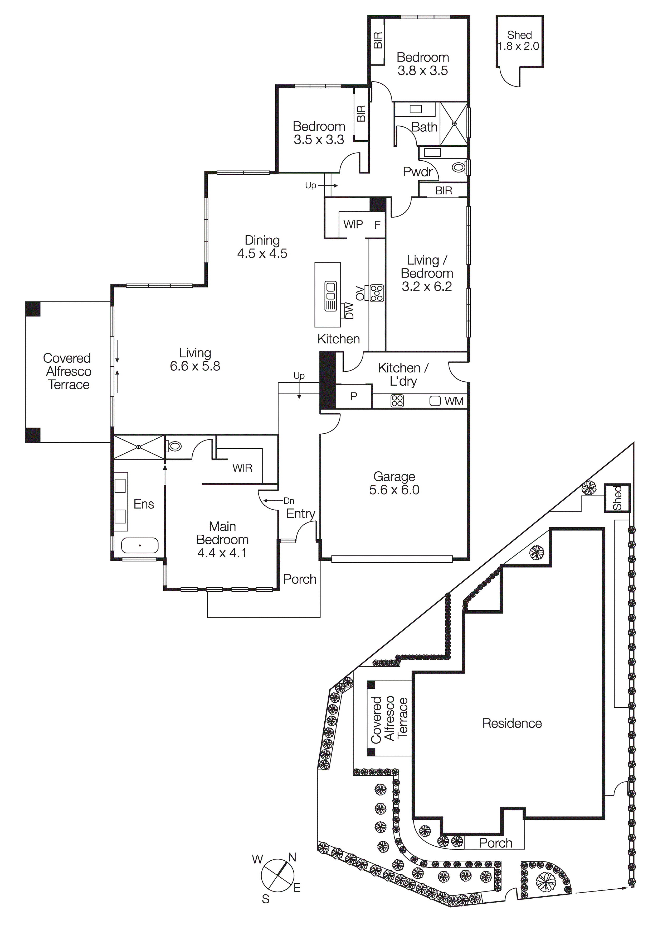 1 Hamlet Place, Dingley Village VIC 3172 - Floorplan