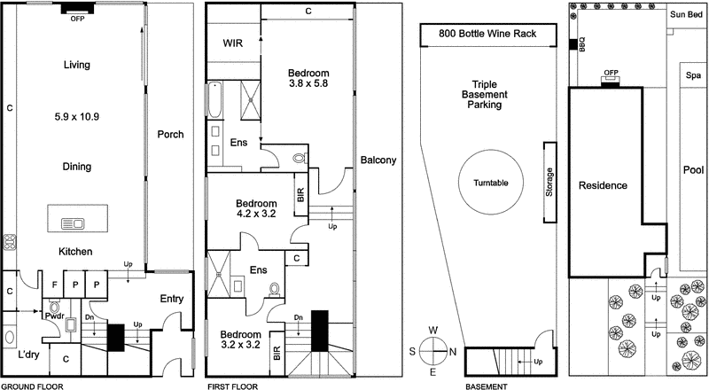 1 Hanby Street, Brighton VIC 3186 - Floorplan
