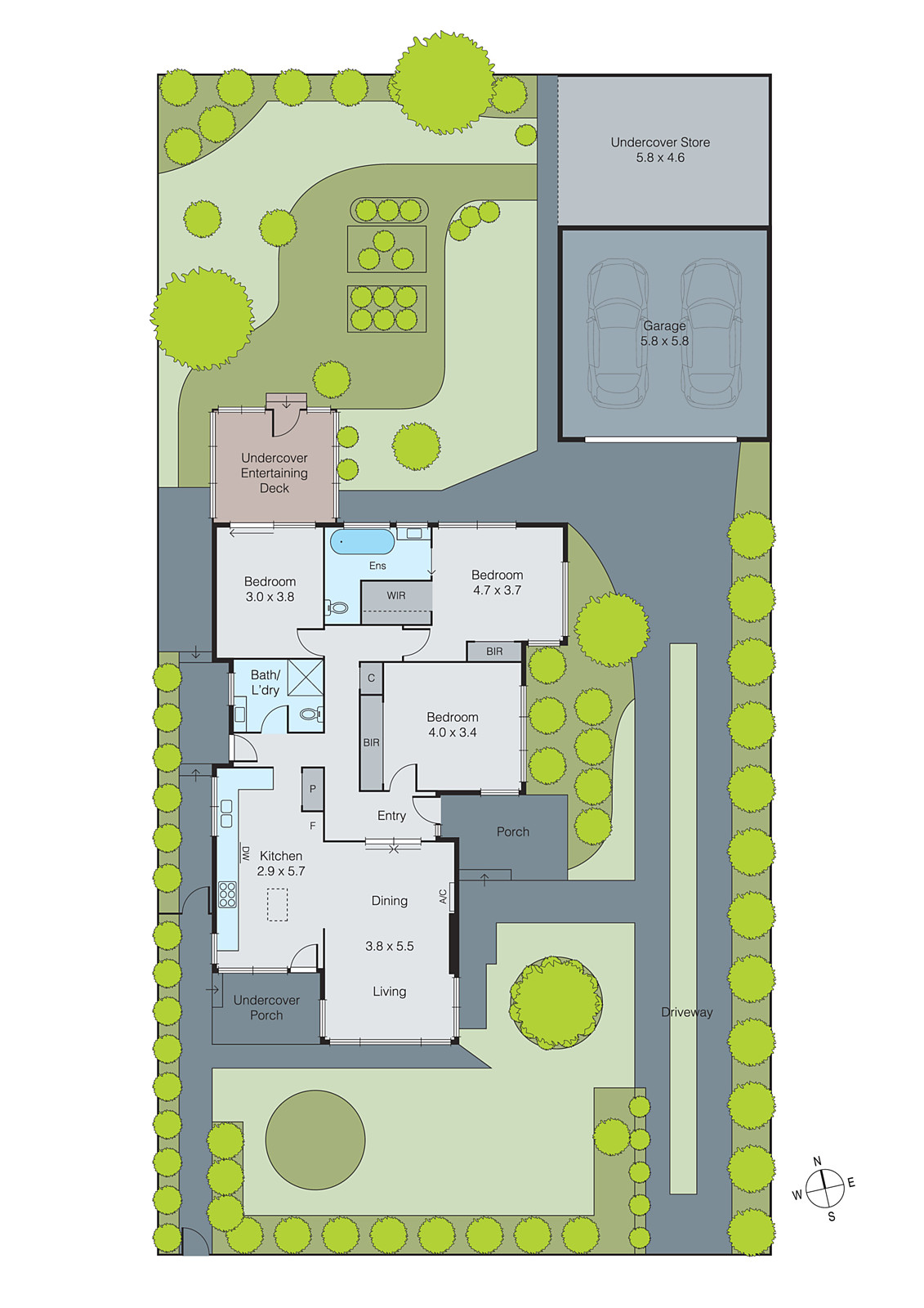 1 Harrow Close, Belmont VIC 3216 - Floorplan