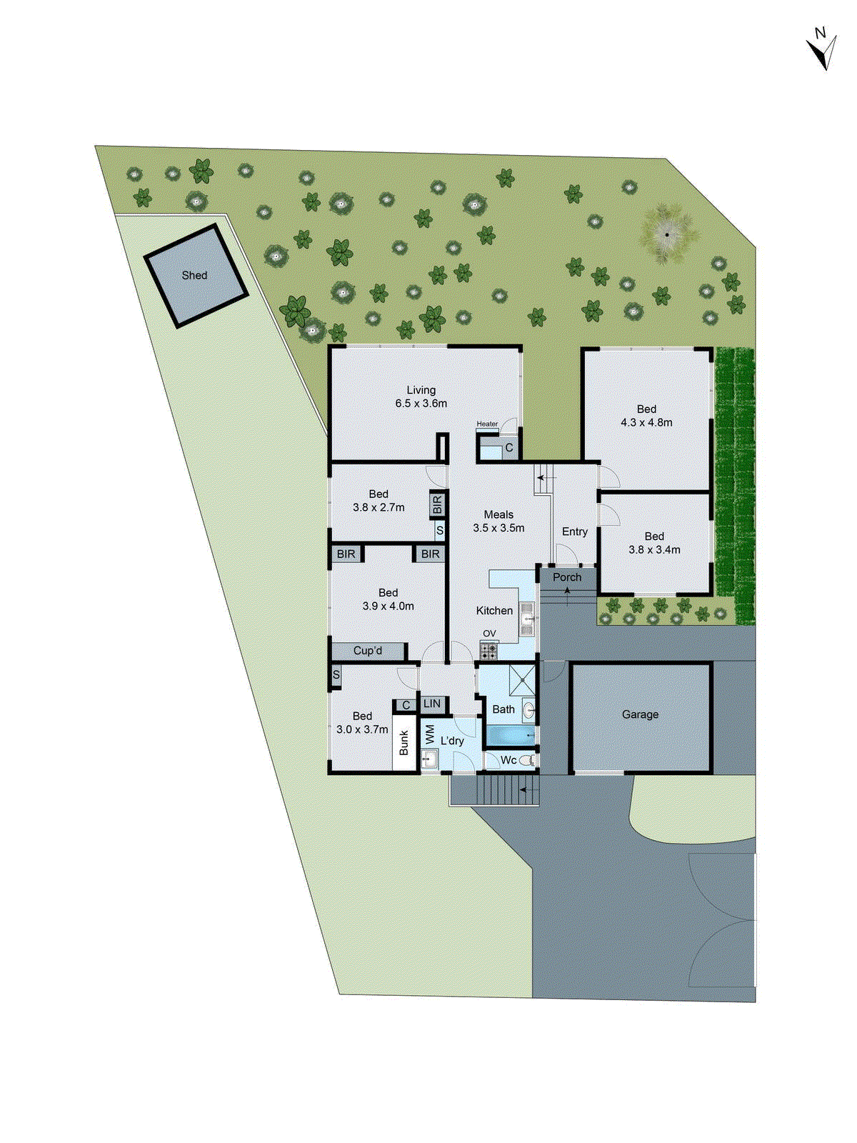 1 Hayden Road, Clayton South VIC 3169 - Floorplan