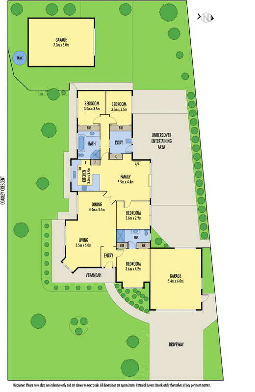 1 Hayes Court, Lovely Banks VIC 3213 - Floorplan