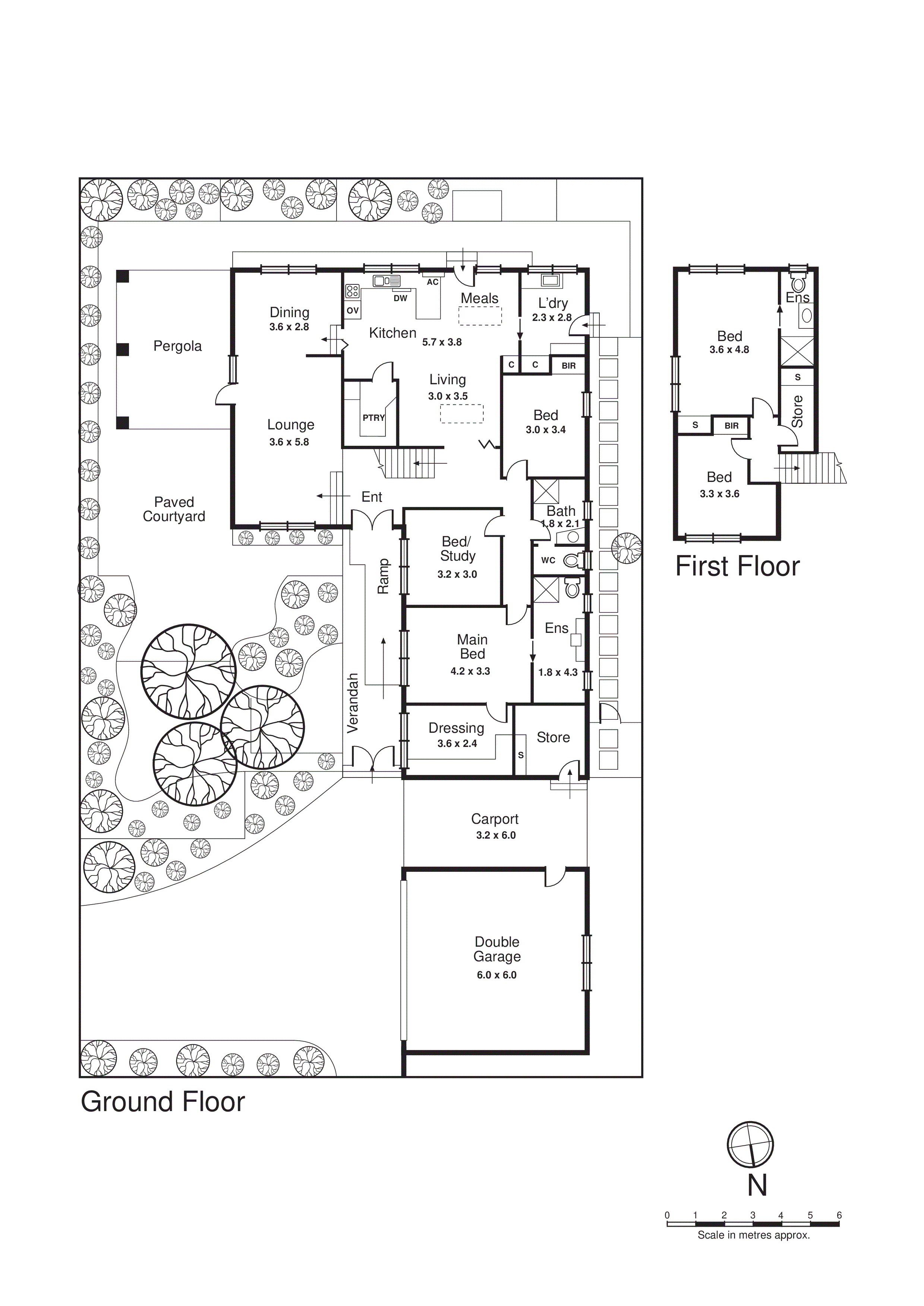 1 Heather Grove, Black Rock VIC 3193 - Floorplan