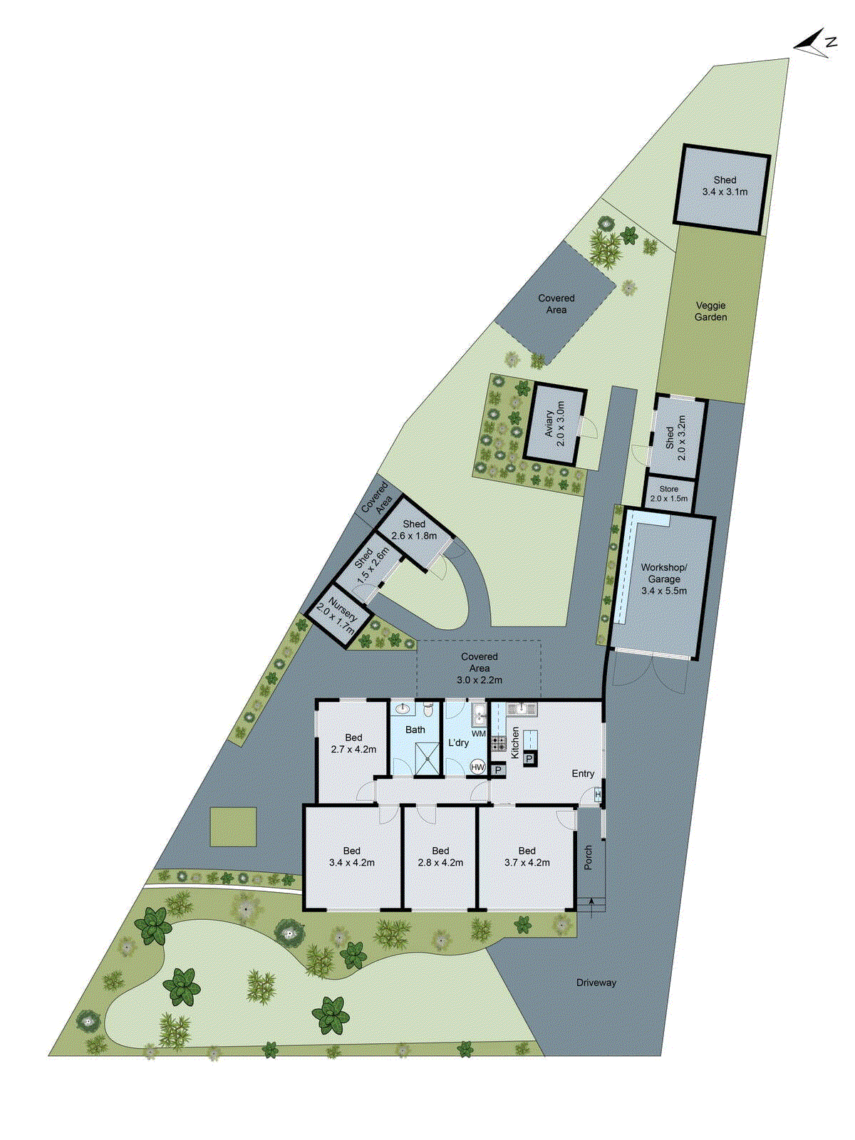 1 Hering Court, Thomson VIC 3219 - Floorplan