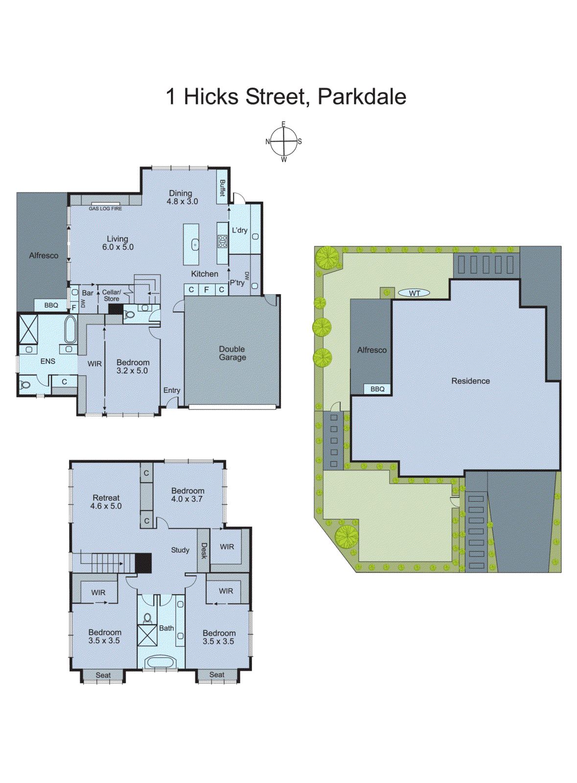 1 Hicks Street, Parkdale VIC 3195 - Floorplan