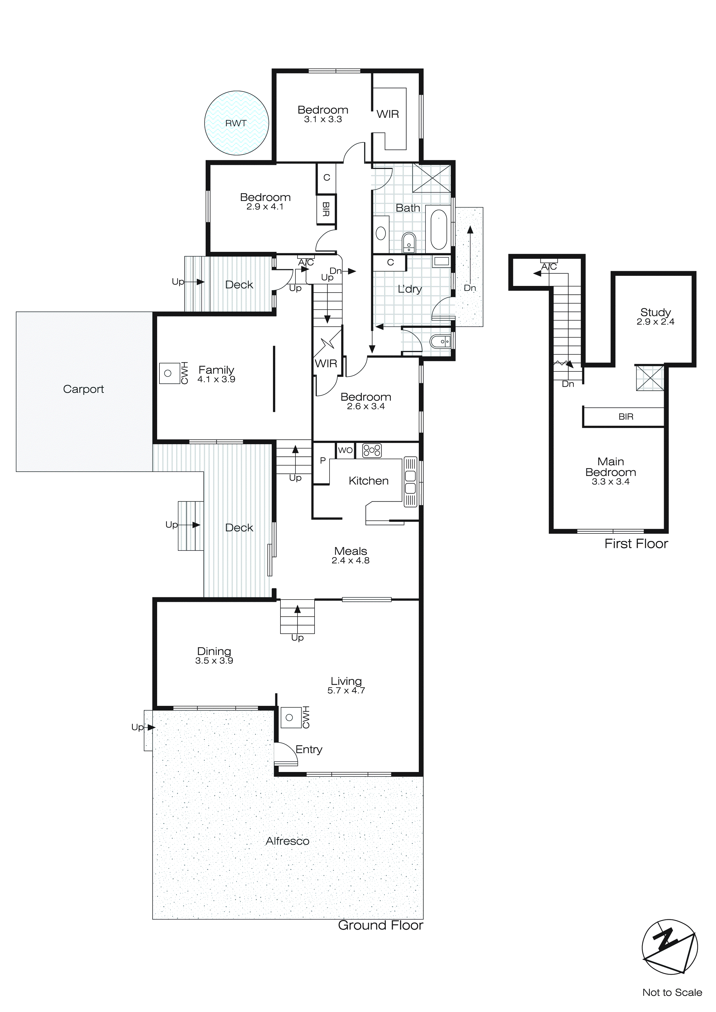 1 Hopwood Street, Gordon VIC 3345 - Floorplan