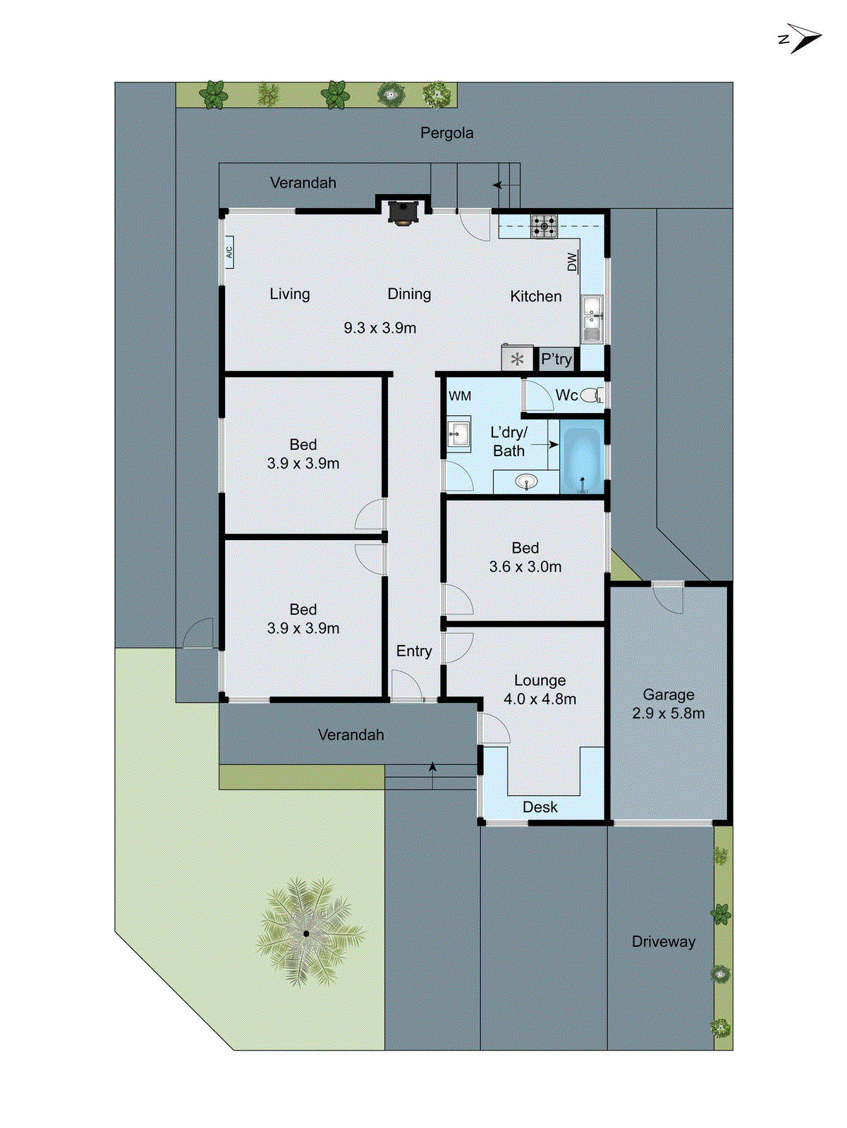 1 Hughes Street, Bell Park VIC 3215 - Floorplan