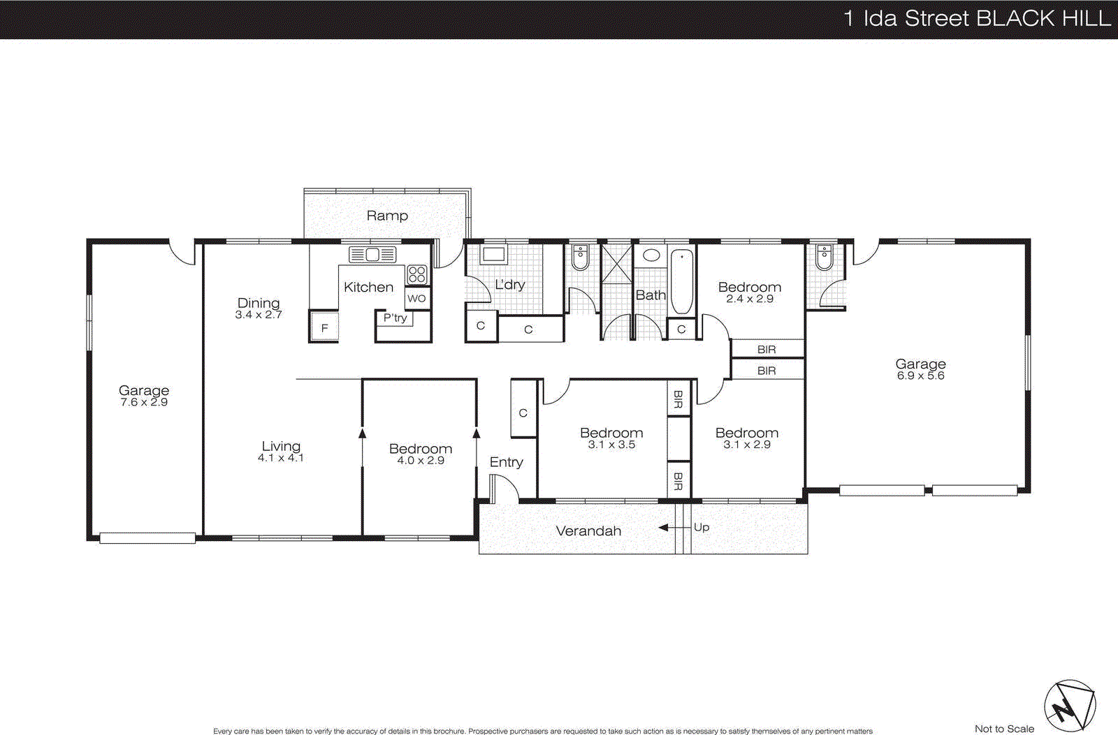 1 Ida Street, Black Hill VIC 3350 - Floorplan