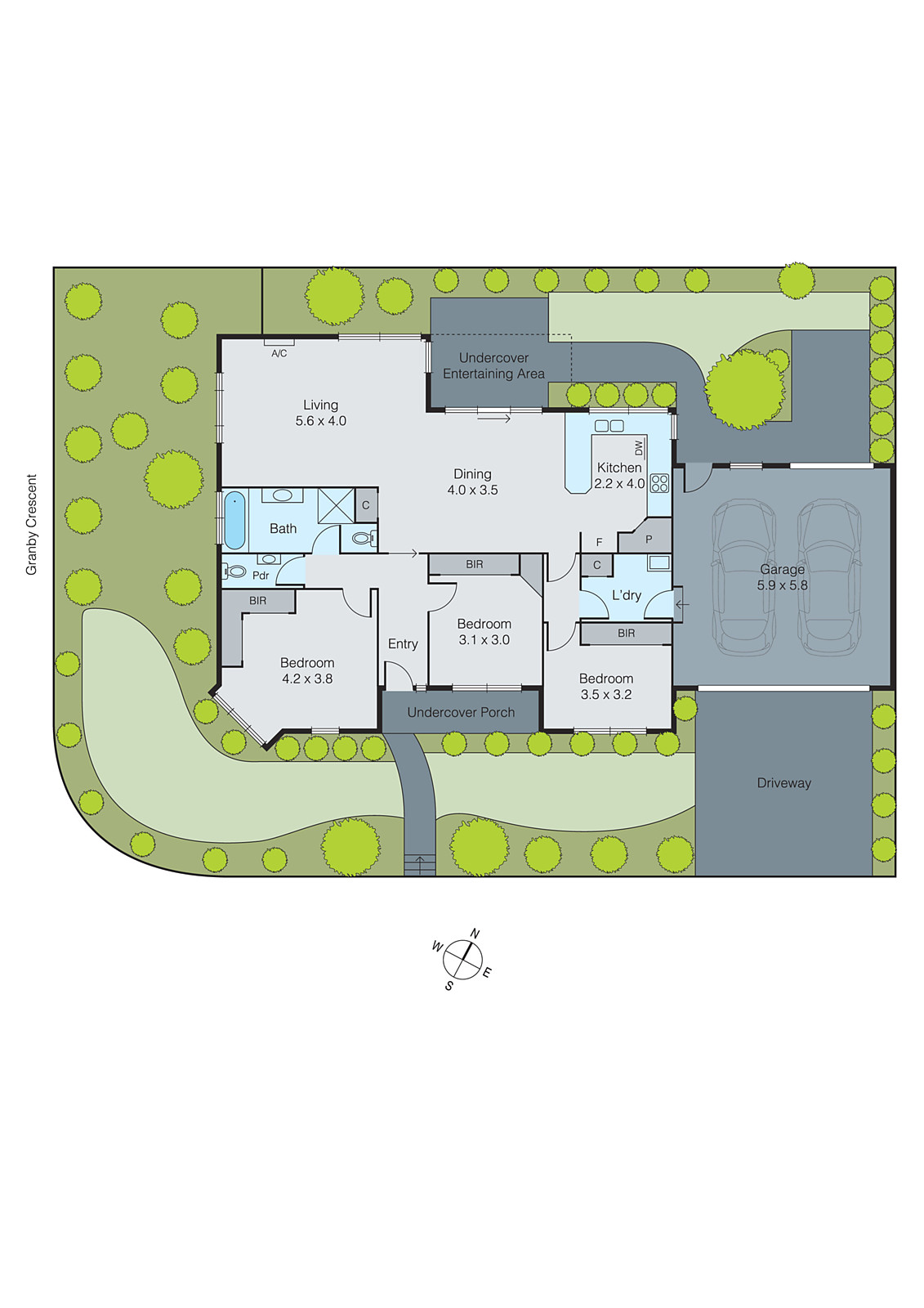 1 Idwall Court, Highton VIC 3216 - Floorplan