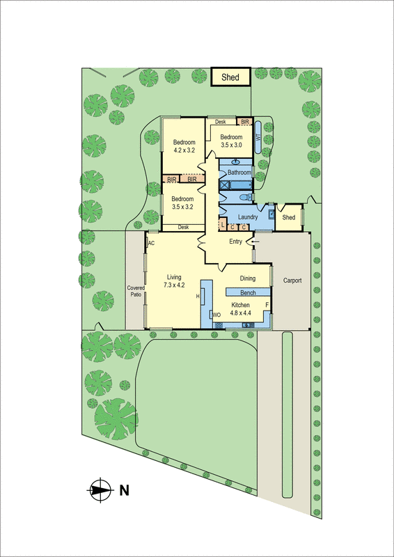 1 Ilma Court, Parkdale VIC 3195 - Floorplan