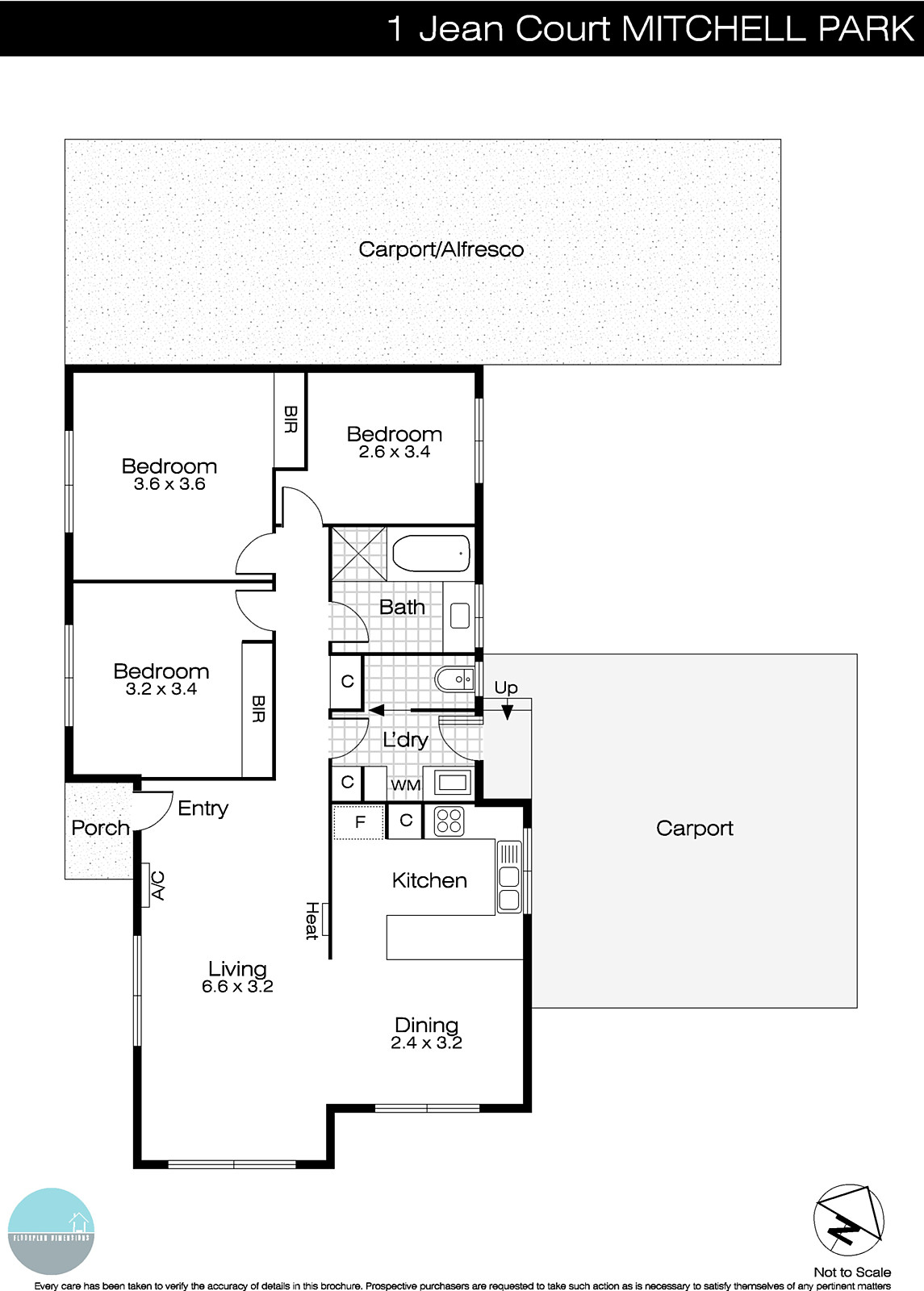 1 Jean Court, Mitchell Park VIC 3355 - Floorplan