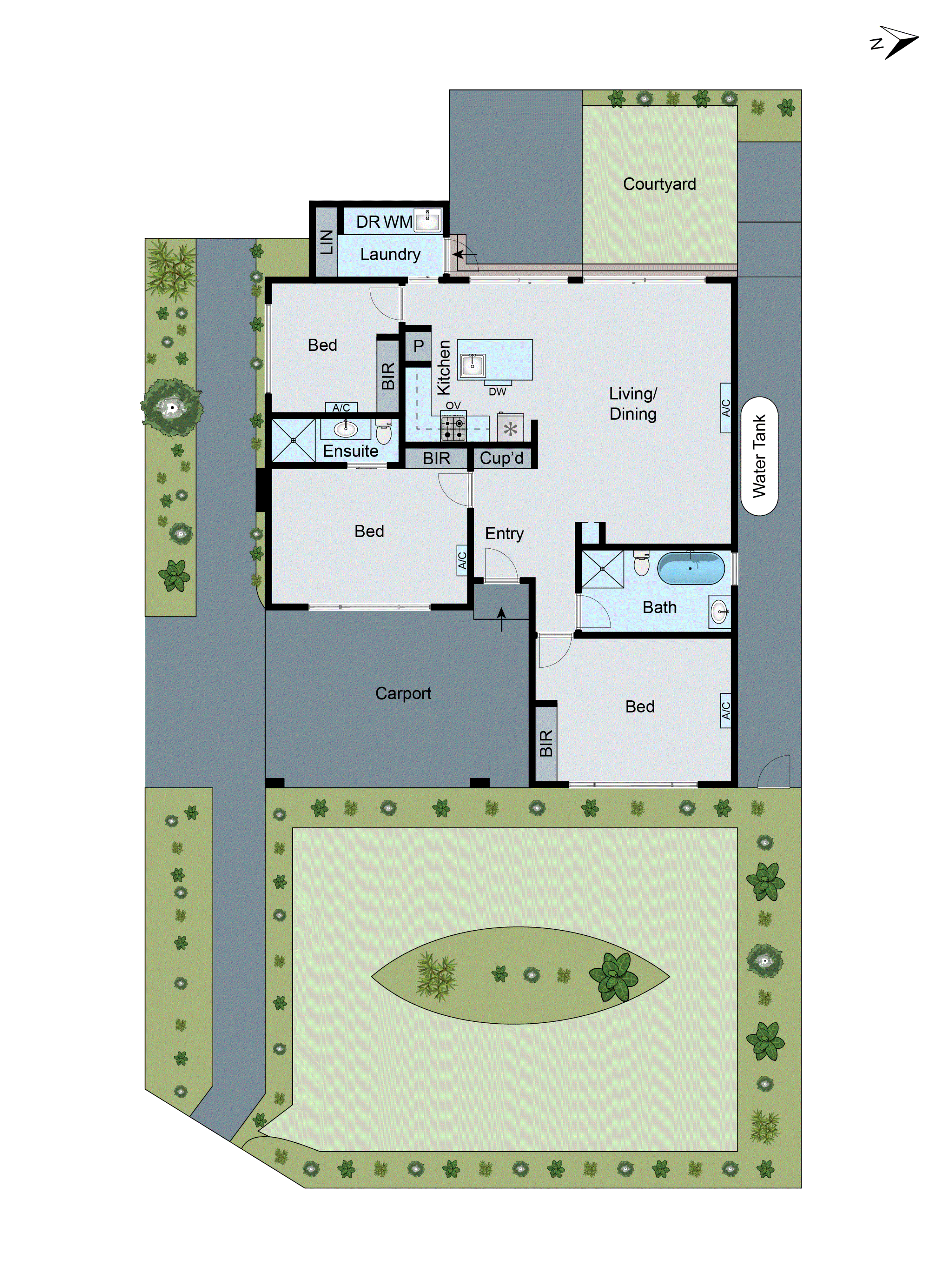 1 Julis Street, Bentleigh East VIC 3165 - Floorplan