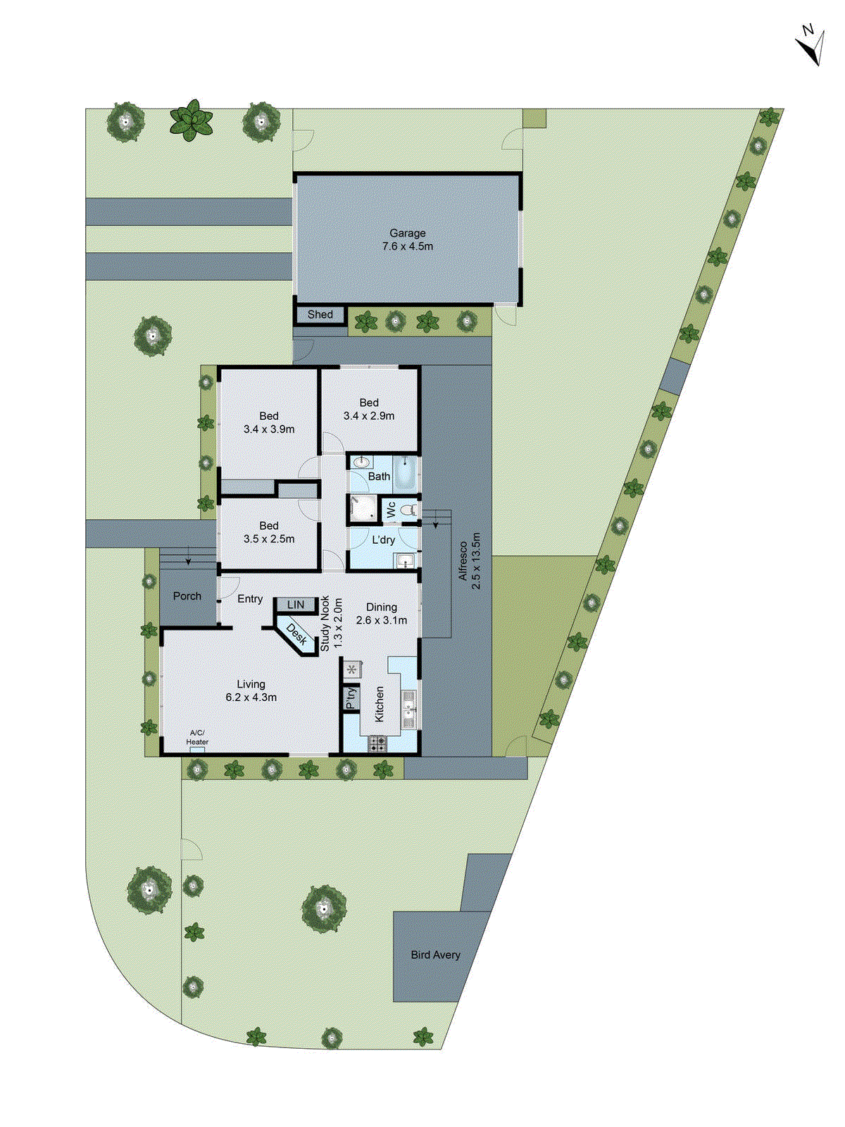 1 Jutland Court, Grovedale VIC 3216 - Floorplan