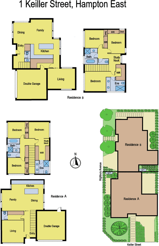 1 Keiller Street, Hampton East VIC 3188 - Floorplan