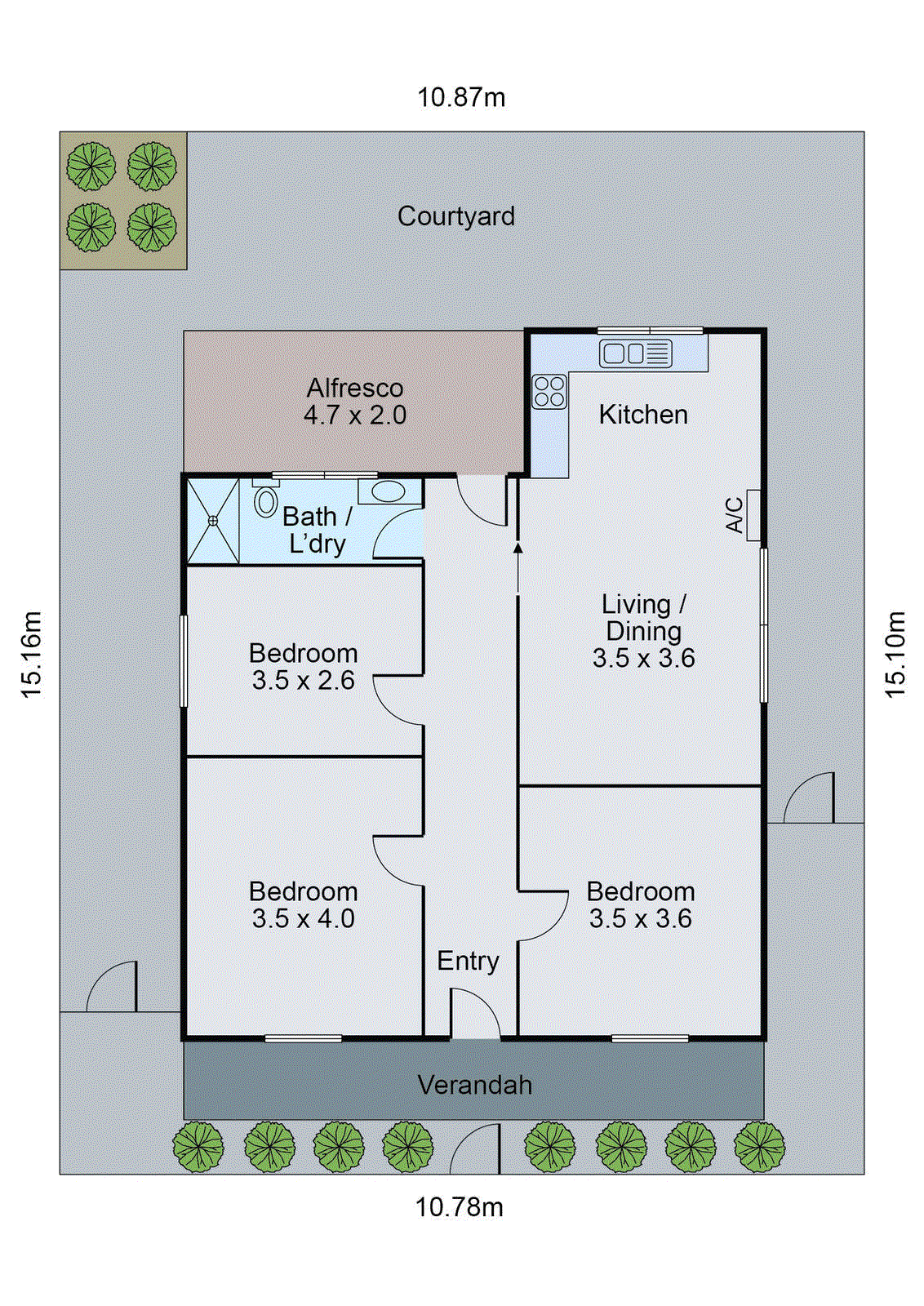 1 Kent Street, Windsor VIC 3181 - Floorplan