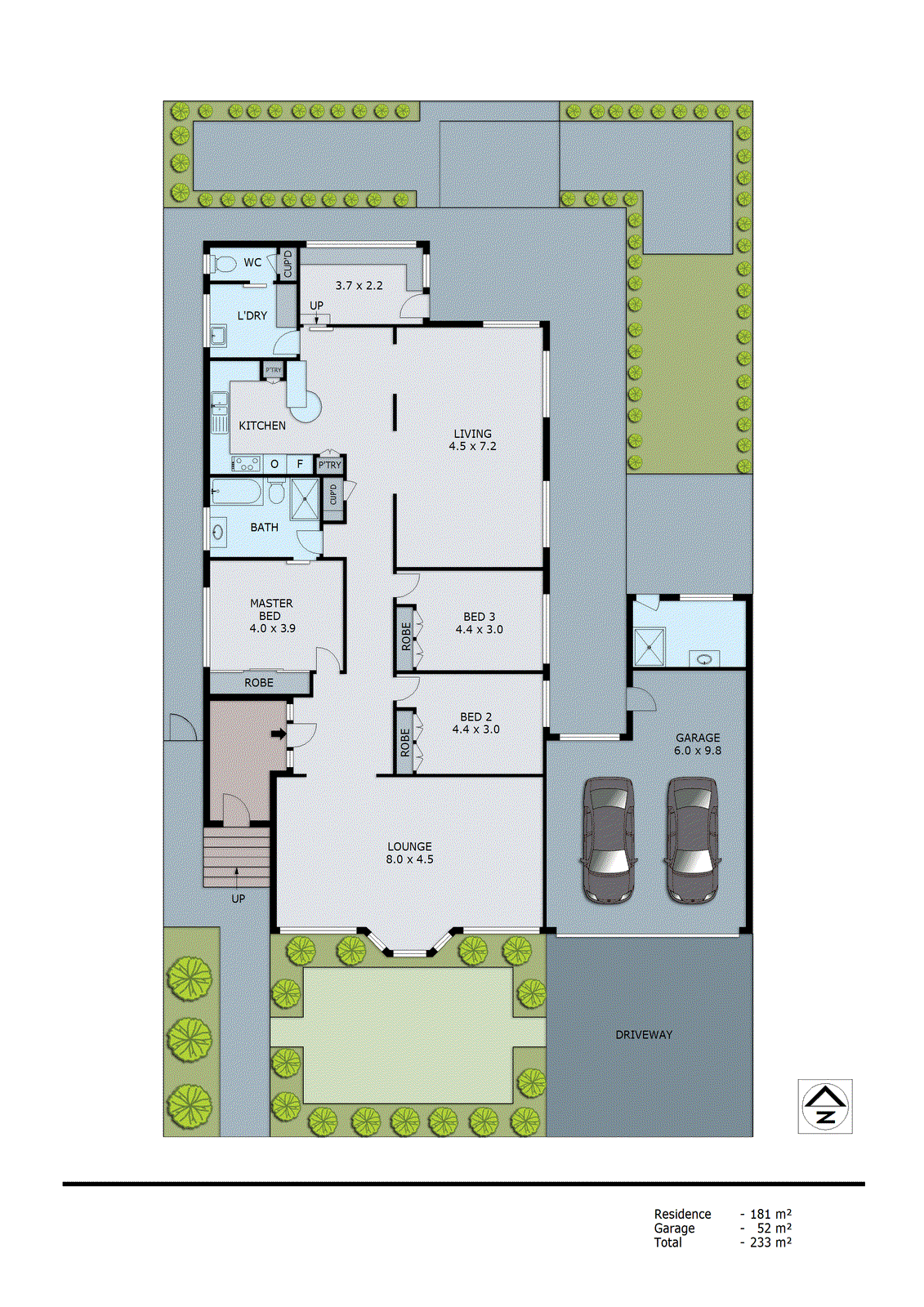 1 Kimber Court, Dingley Village VIC 3172 - Floorplan