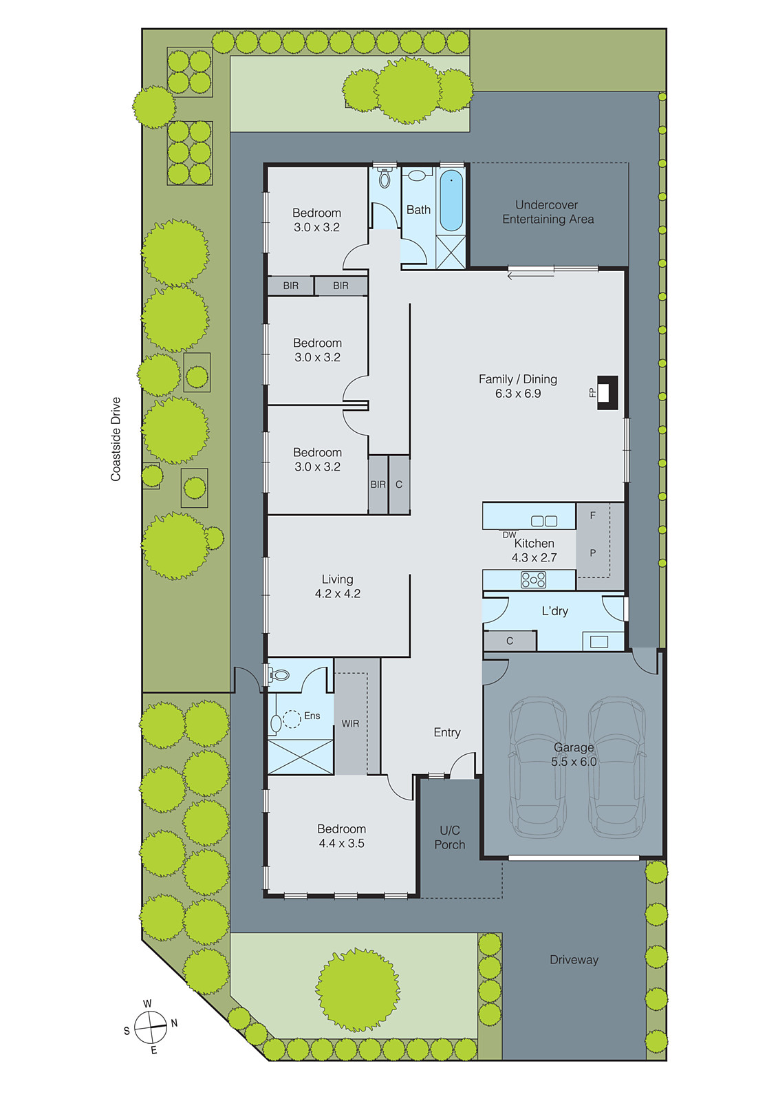 1 Koslow Street, Armstrong Creek VIC 3217 - Floorplan