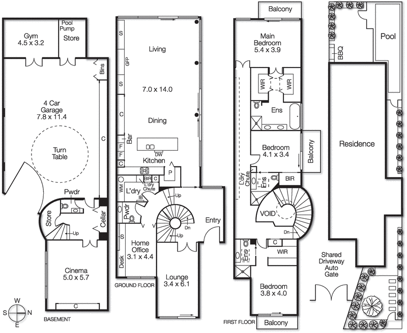 1 Laburnum Court, Brighton VIC 3186 - Floorplan