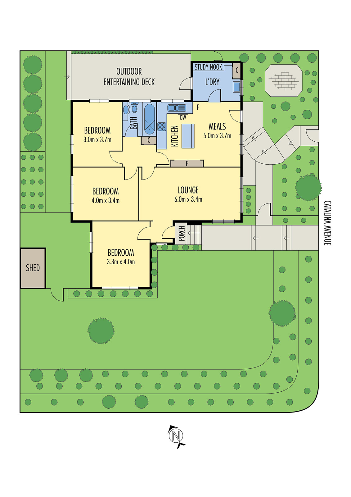 1 Lancaster Street, Ashburton VIC 3147 - Floorplan