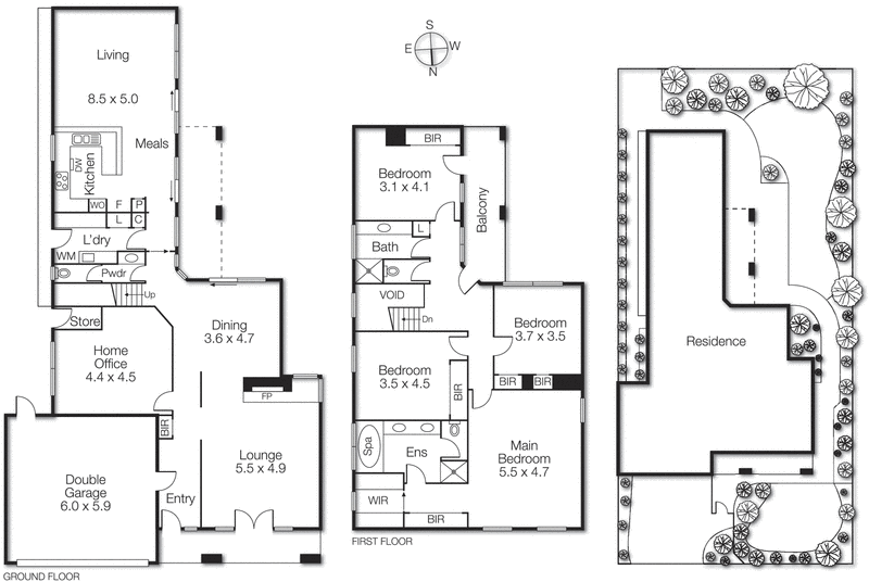 1 Lewis Street, Brighton VIC 3186 - Floorplan