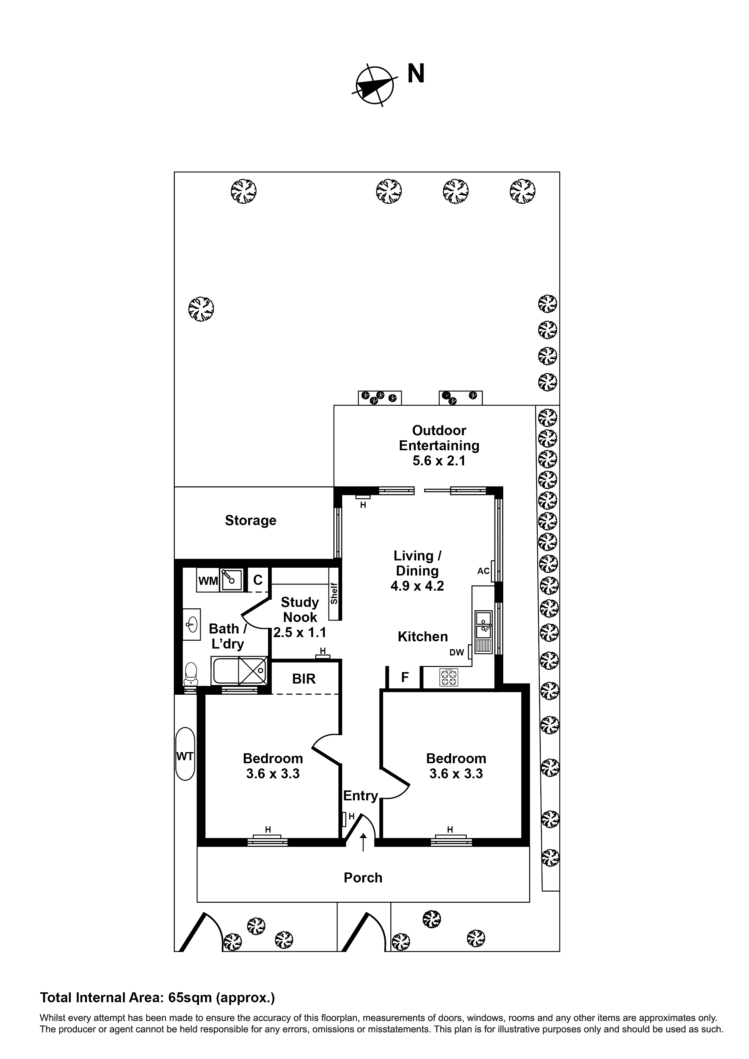 1 Little Berry Street, Yarraville VIC 3013 - Floorplan