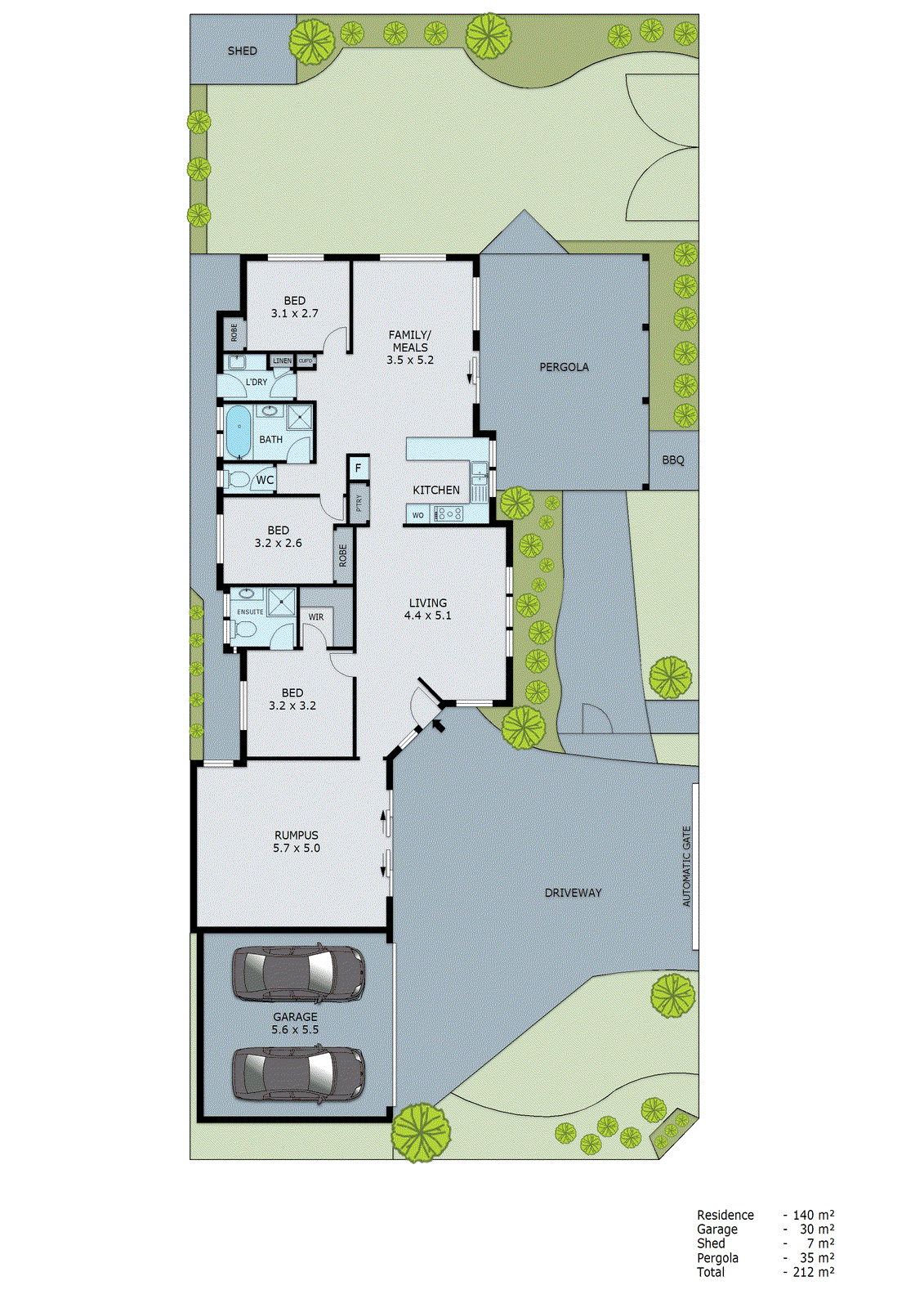 1 Llewellyn Avenue, Aspendale Gardens VIC 3195 - Floorplan