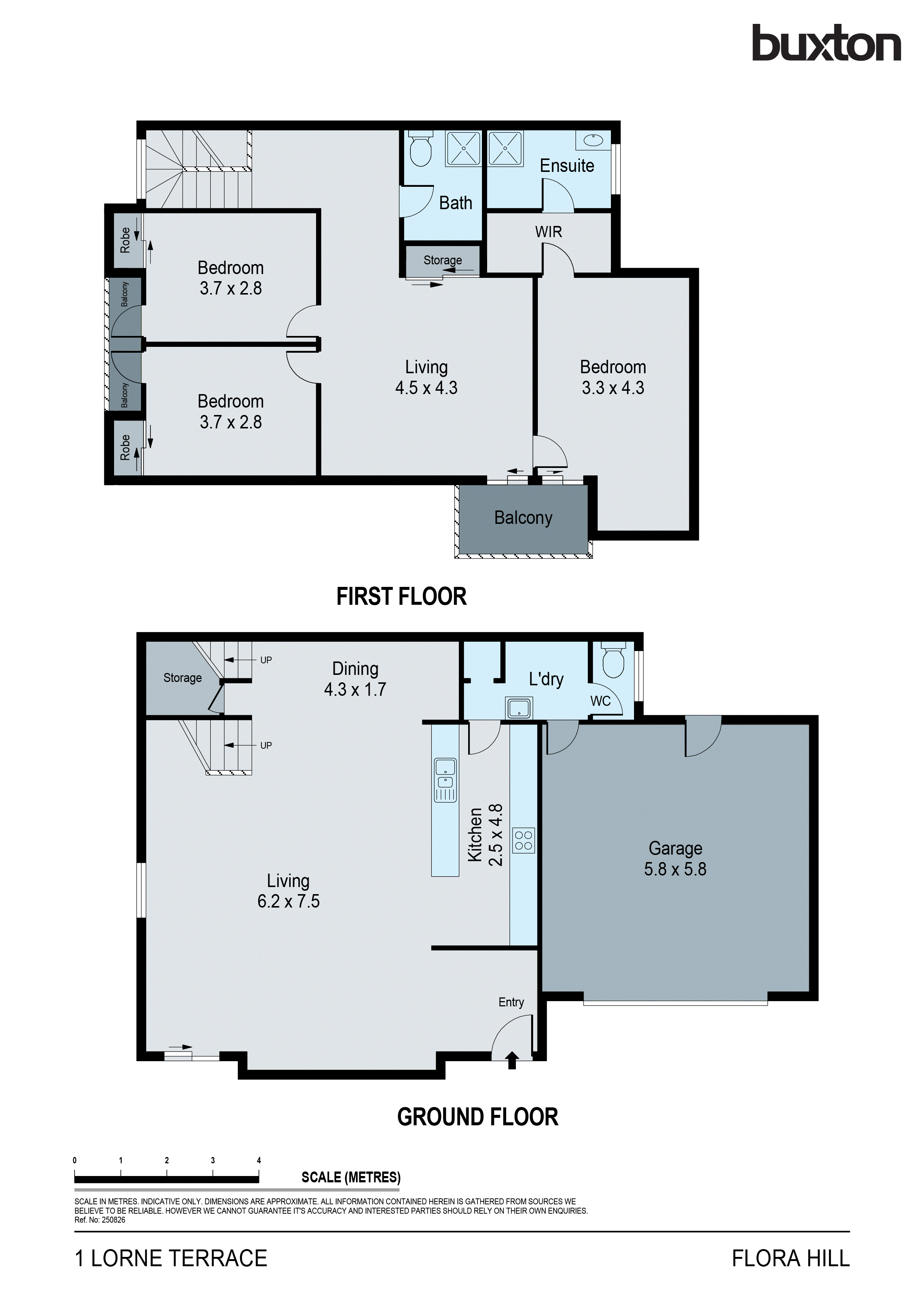 1 Lorne Terrace, Flora Hill VIC 3550 - Floorplan