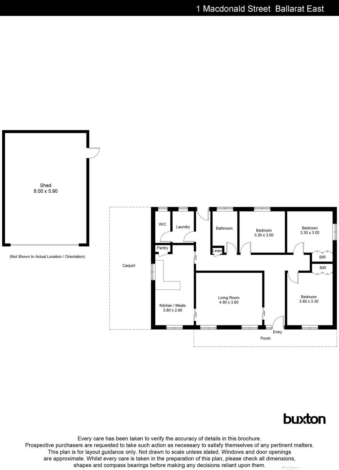 1 Macdonald Street, Ballarat East VIC 3350 - Floorplan