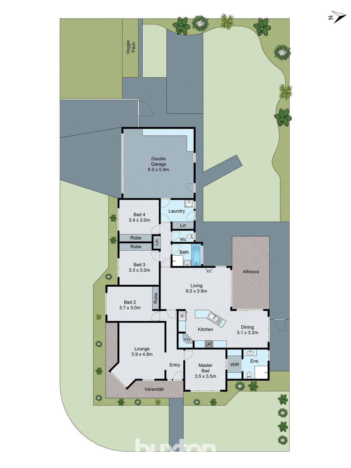 1 Magnolia Court, Lara VIC 3212 - Floorplan