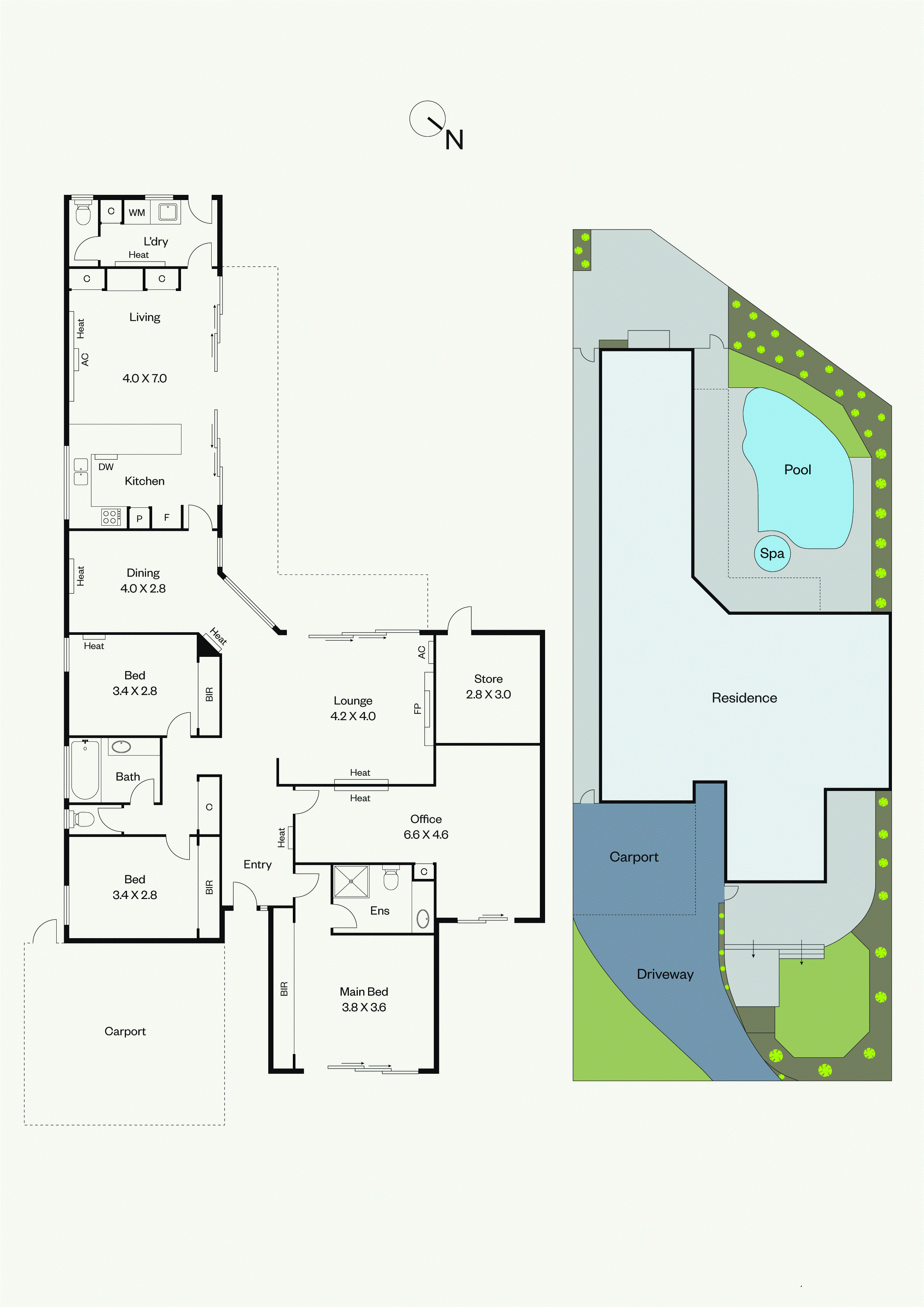 1 Maiya Court, Cheltenham VIC 3192 - Floorplan