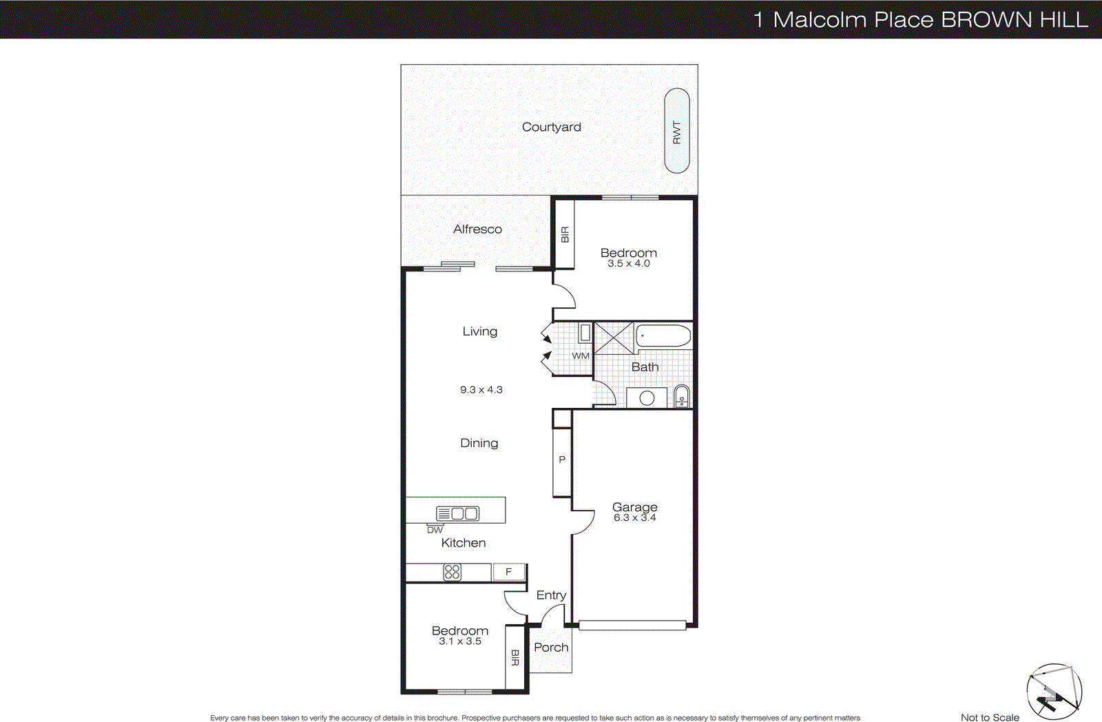 1 Malcolm Court, Brown Hill VIC 3350 - Floorplan