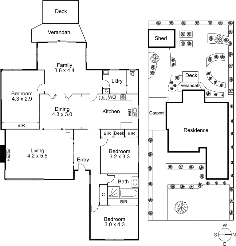1 Manuka Street, Bentleigh East VIC 3165 - Floorplan