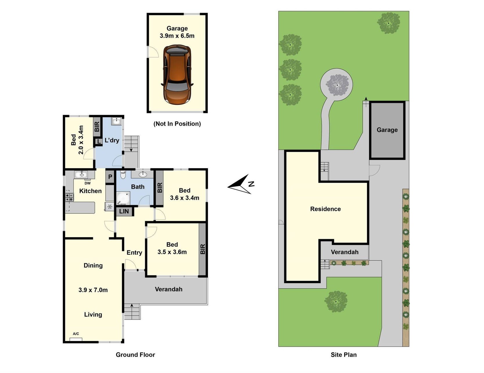 1 Marcus Street, HIGHTON VIC 3216 - Floorplan