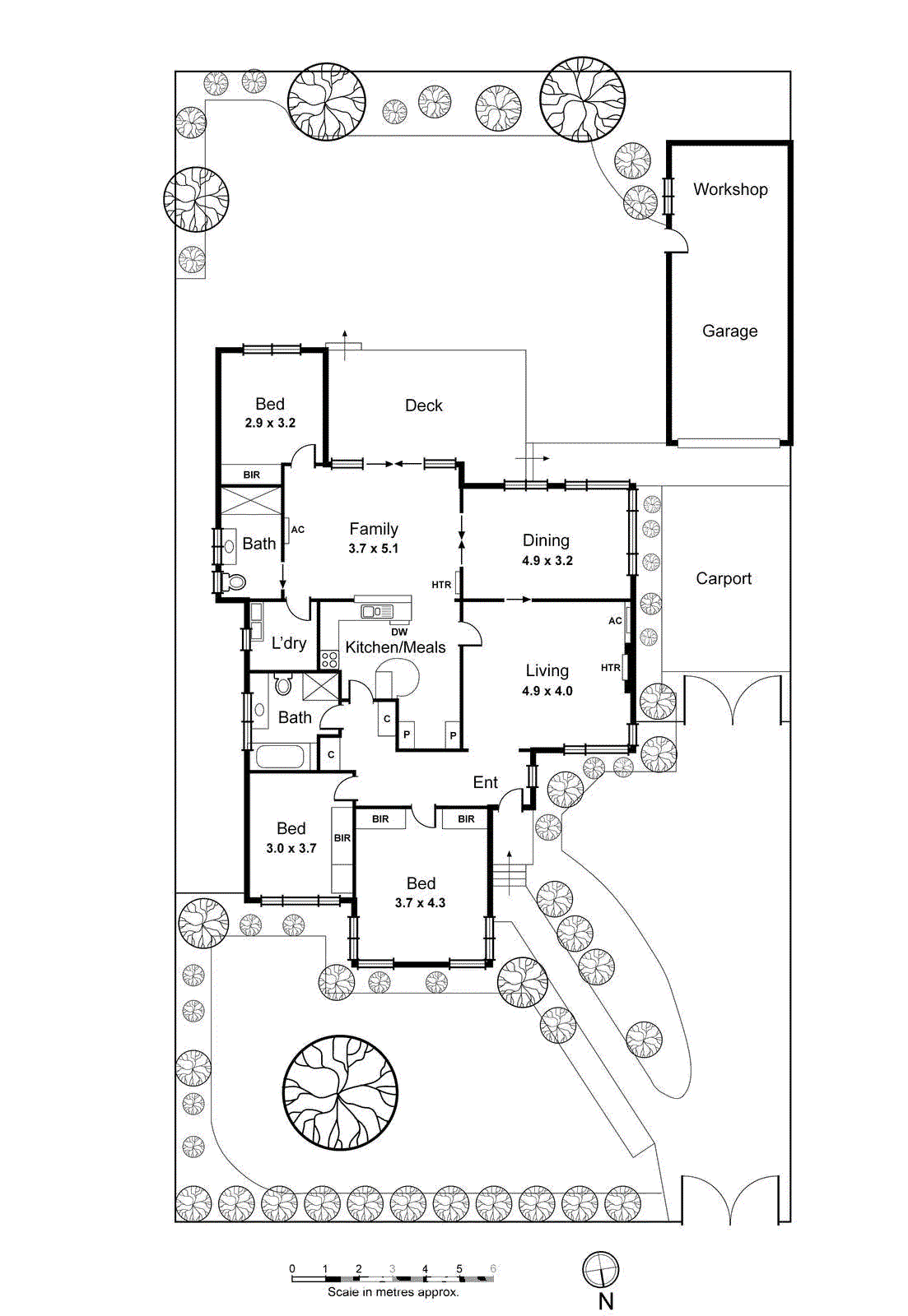 1 Margaretta Avenue, Murrumbeena VIC 3163 - Floorplan