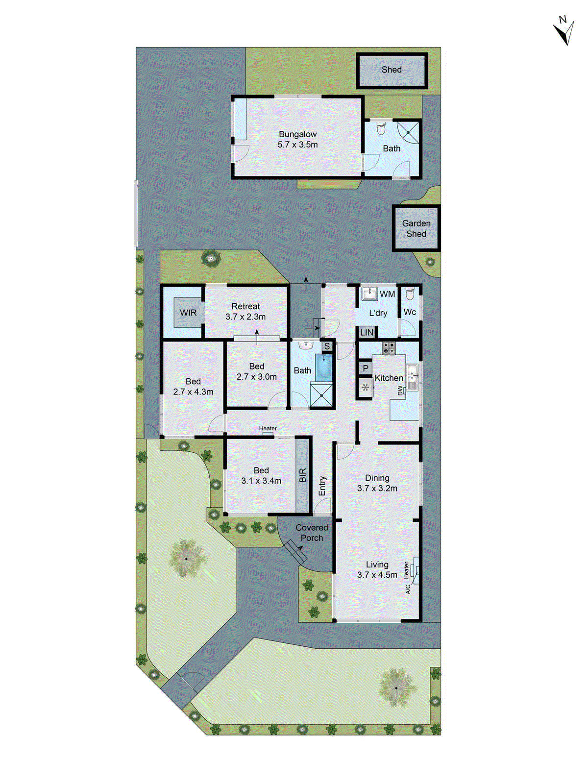 1 Marlborough Street, Herne Hill VIC 3218 - Floorplan