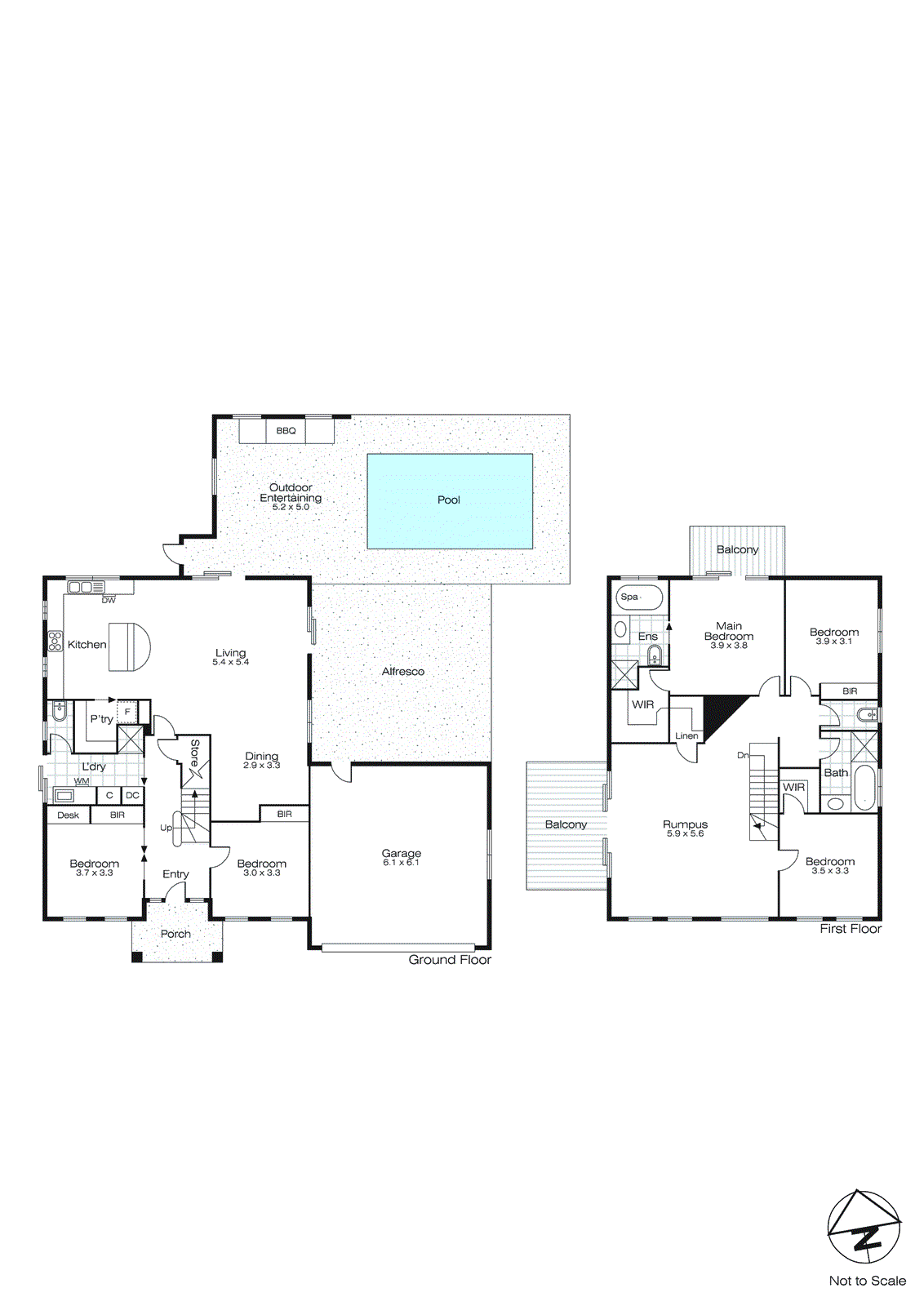 1 Marrod Close, Ballarat North VIC 3350 - Floorplan