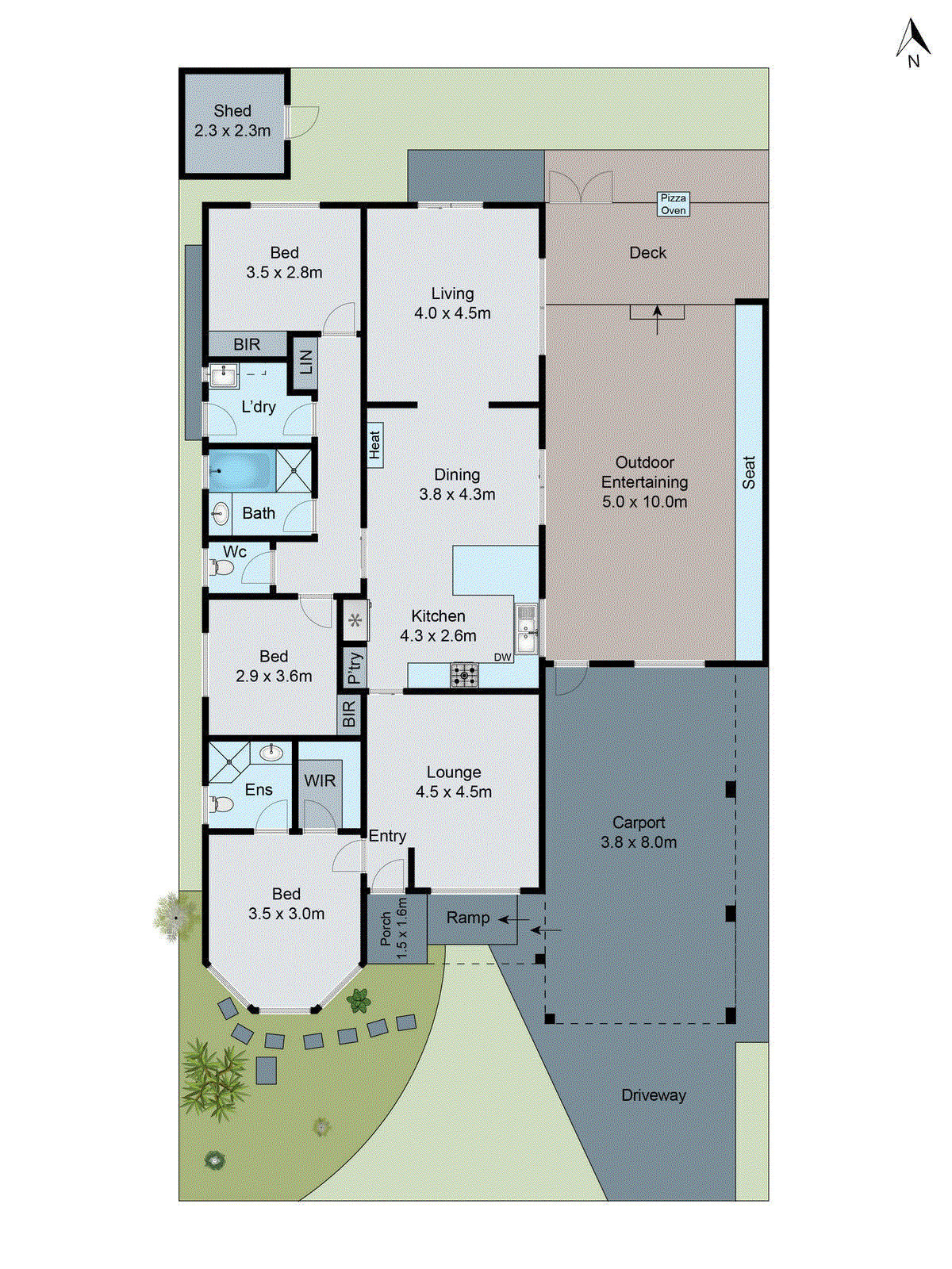 1 Matlock Street, Herne Hill VIC 3218 - Floorplan