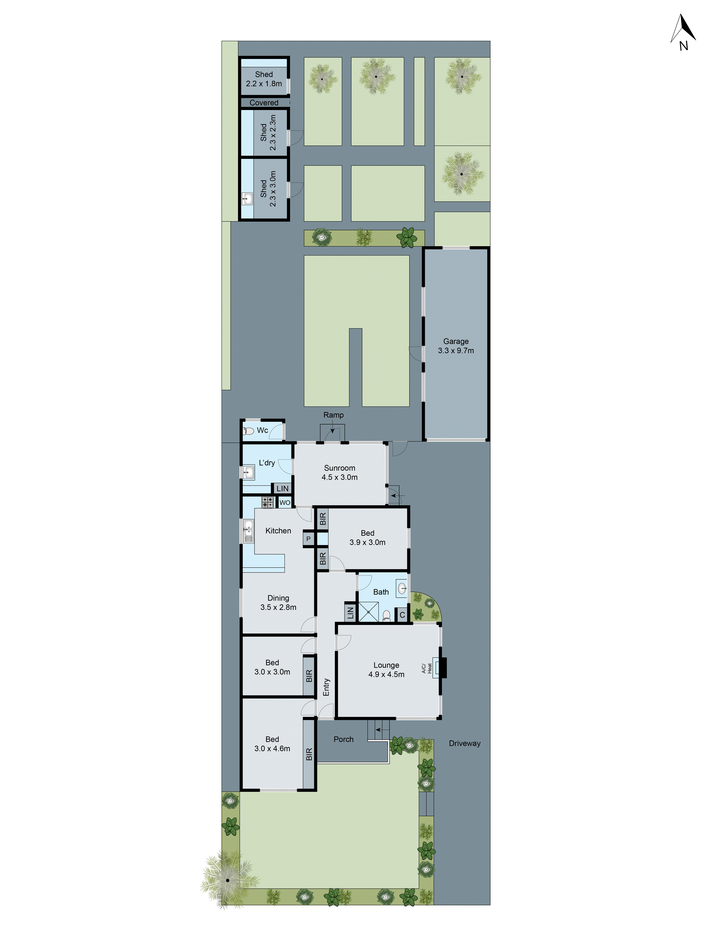 1 Maurice Street, Herne Hill VIC 3218 - Floorplan