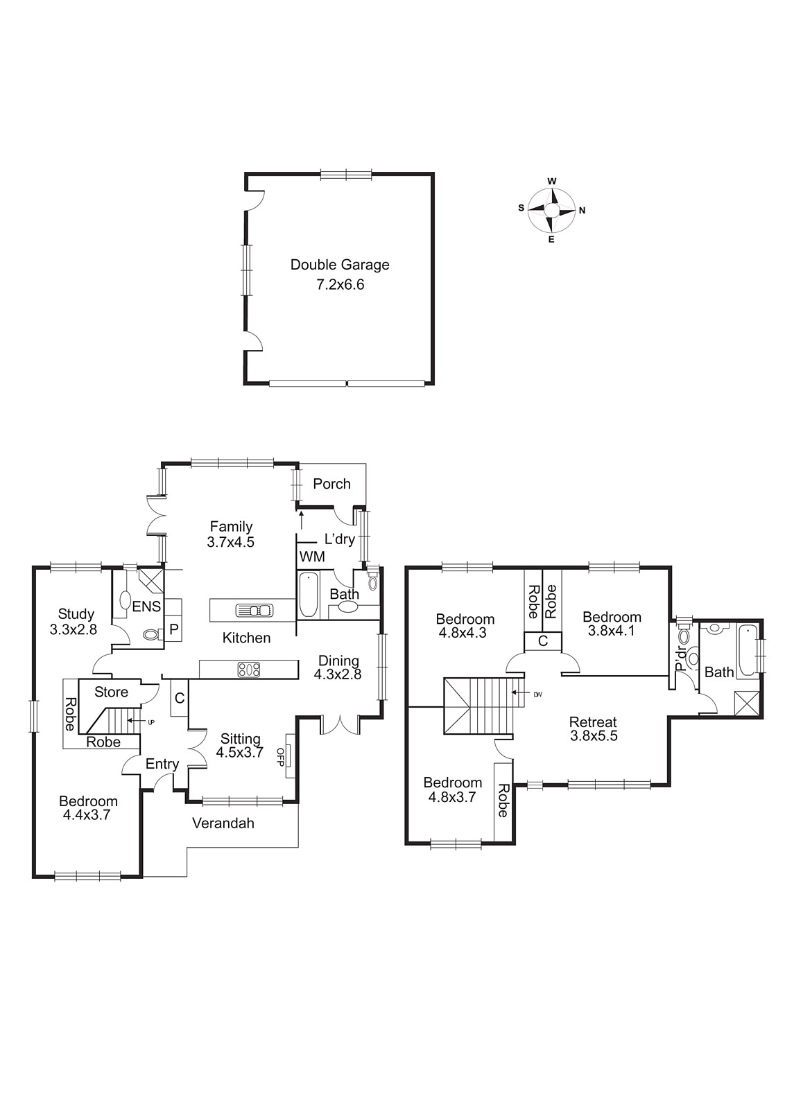 1 Melva Street, Bentleigh East VIC 3165 - Floorplan