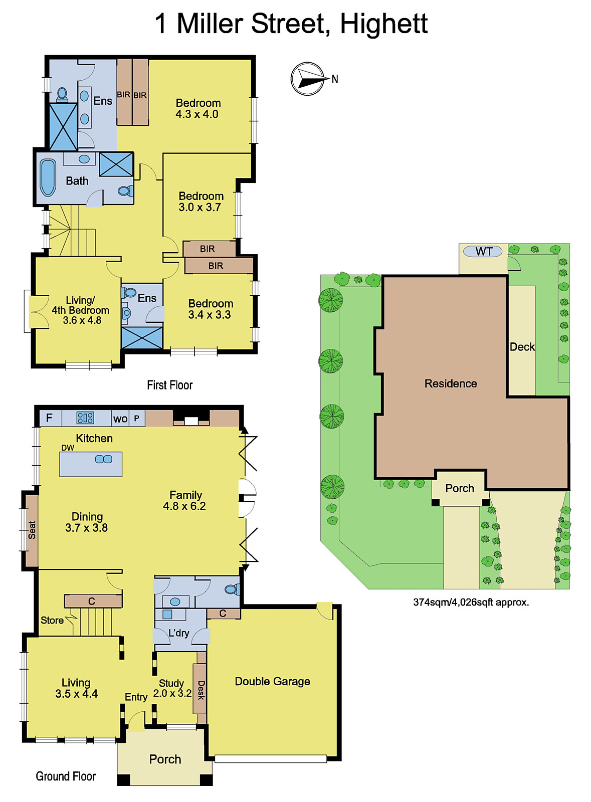 1 Miller Street, Highett VIC 3190 - Floorplan