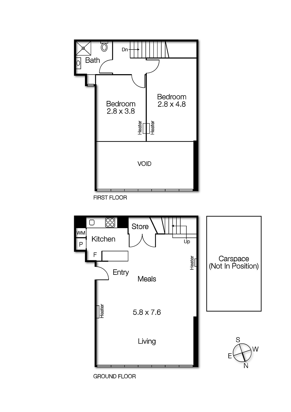 1 Mirka Lane, St Kilda VIC 3182 - Floorplan