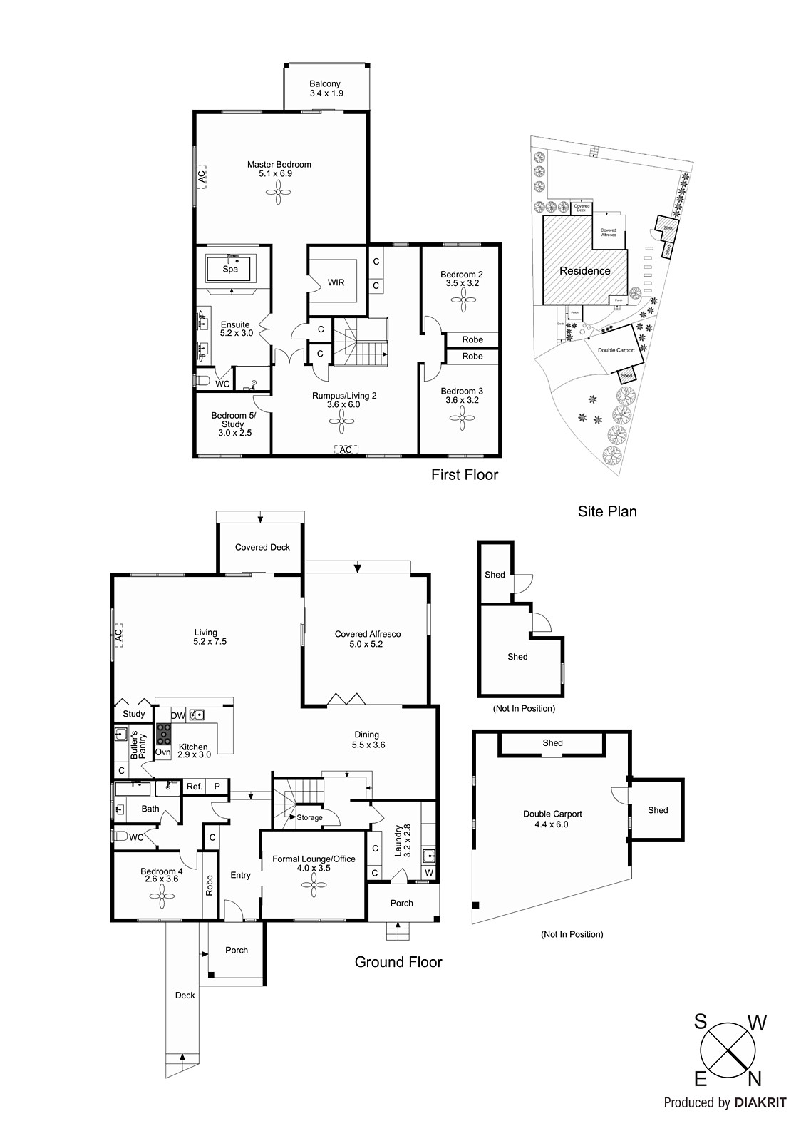 1 Moina Court, Patterson Lakes VIC 3197 - Floorplan