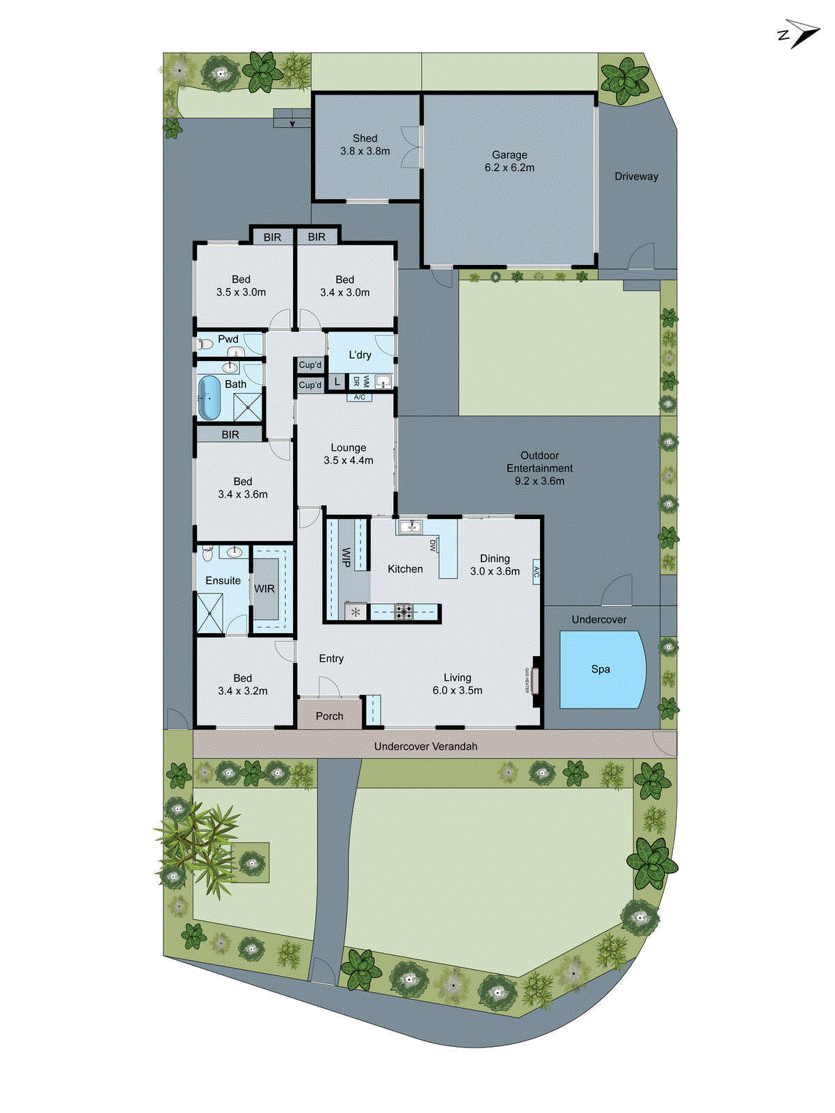 1 Moulamein Court, Hamlyn Heights VIC 3215 - Floorplan