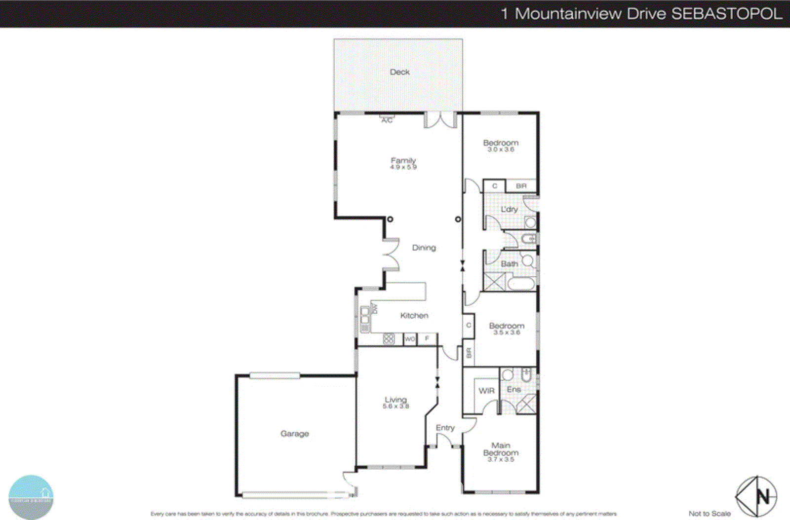 1 Mountview Drive, Sebastopol VIC 3356 - Floorplan
