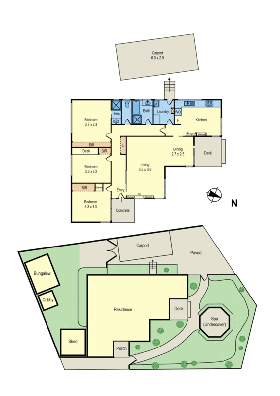 1 Mungari Street, Dingley Village VIC 3172 - Floorplan