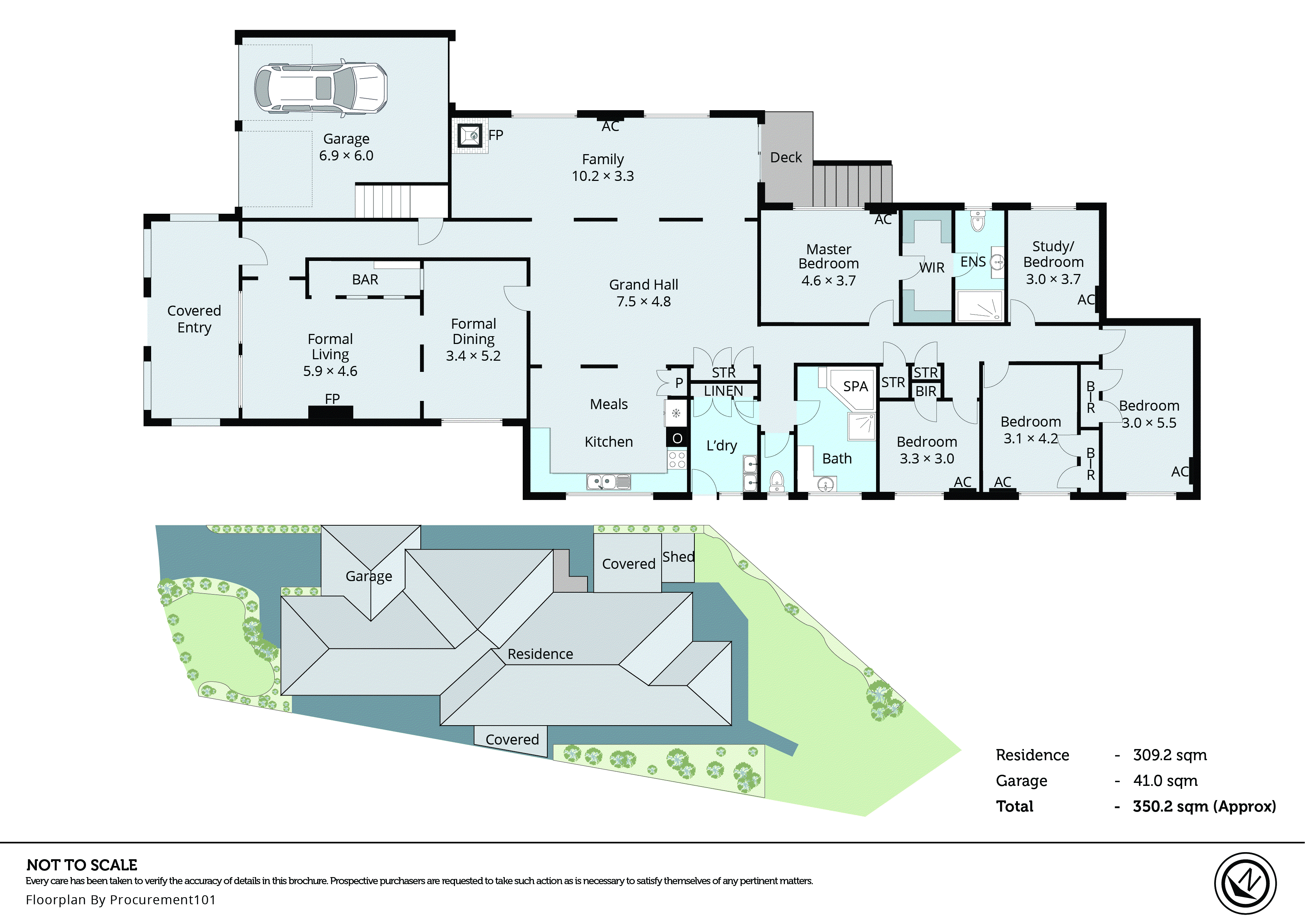 1 Naila Close, Endeavour Hills VIC 3802 - Floorplan